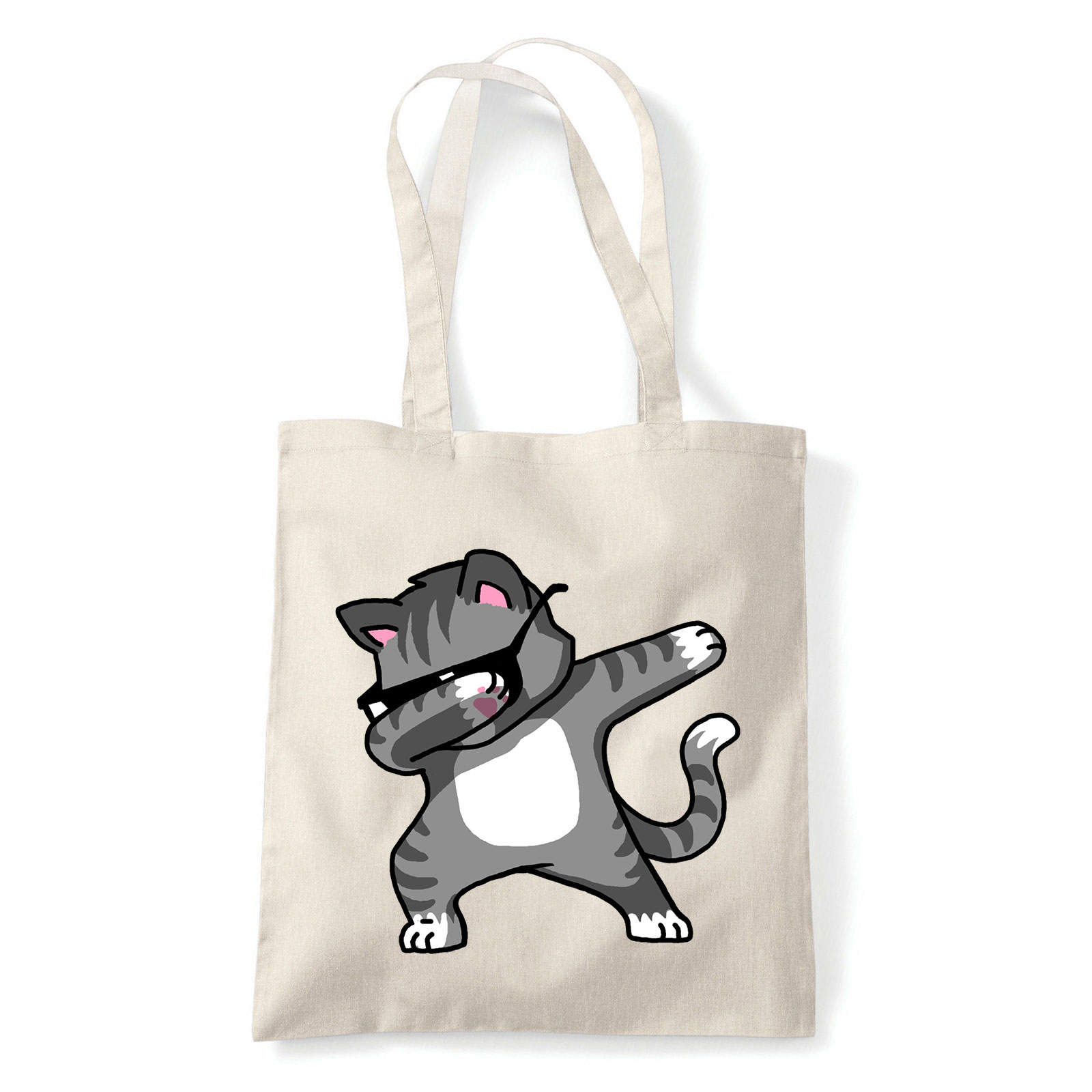 macska macskás cica cicás Homok Shopper Vászontáska