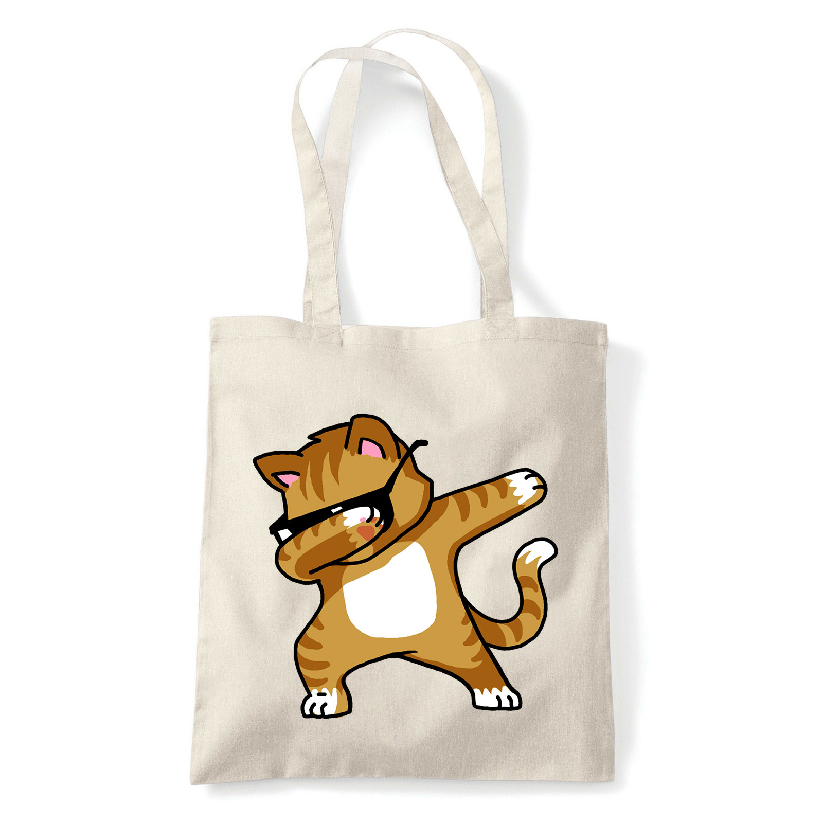 macska macskás cica cicás Homok Shopper Vászontáska