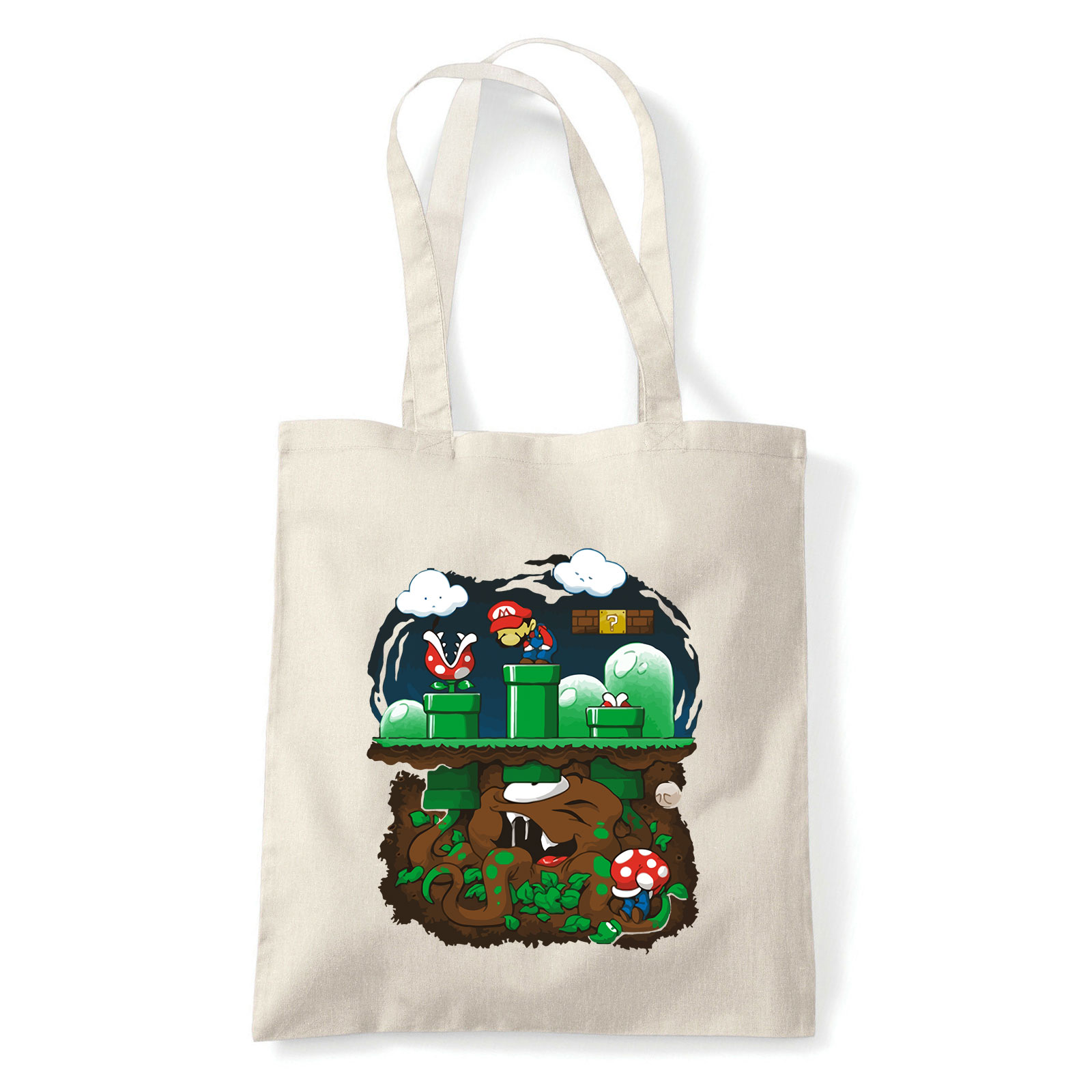 super mario Homok Shopper Vászontáska