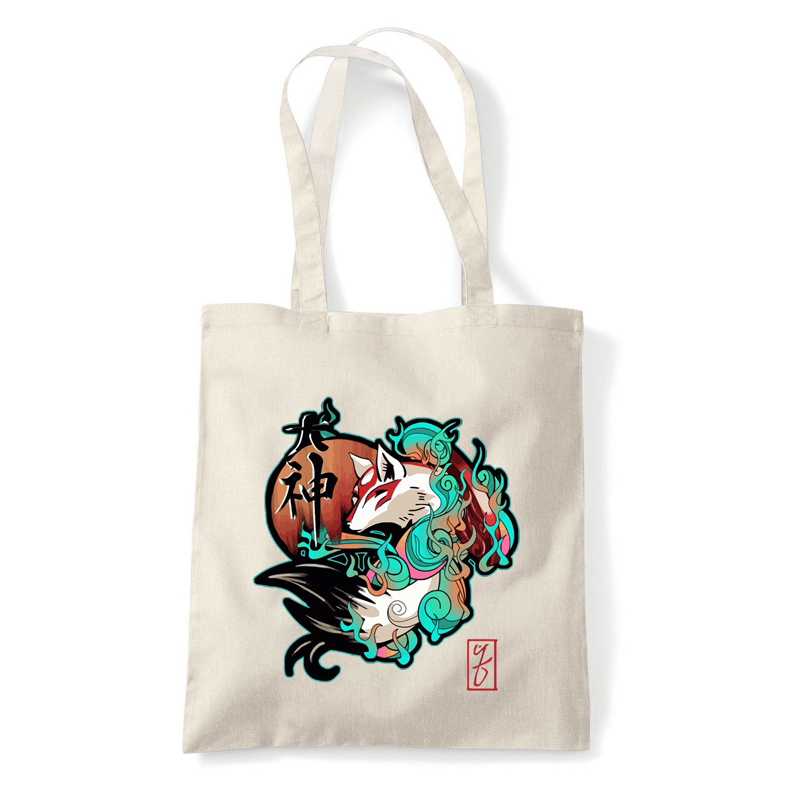 kitsune kicune Homok Shopper Vászontáska