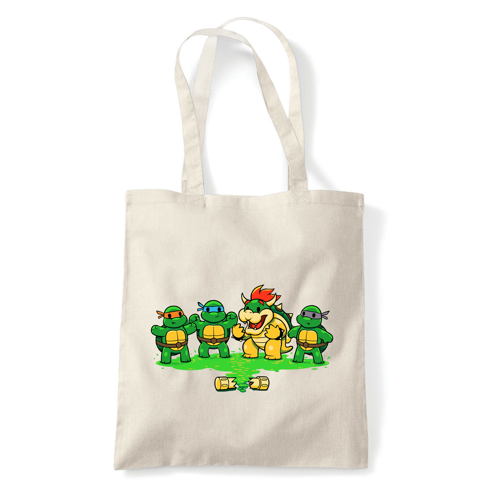 tini ninja teknőcök bowser Homok Shopper Vászontáska