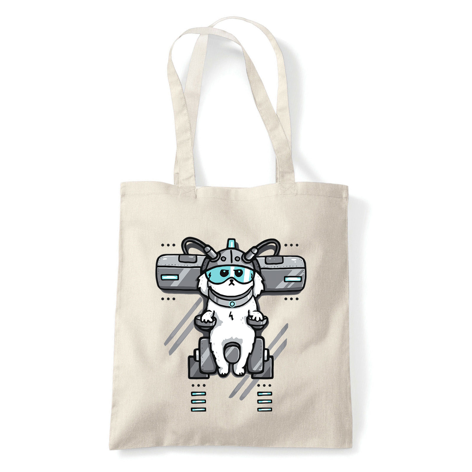 rick és morty kutya Homok Shopper Vászontáska