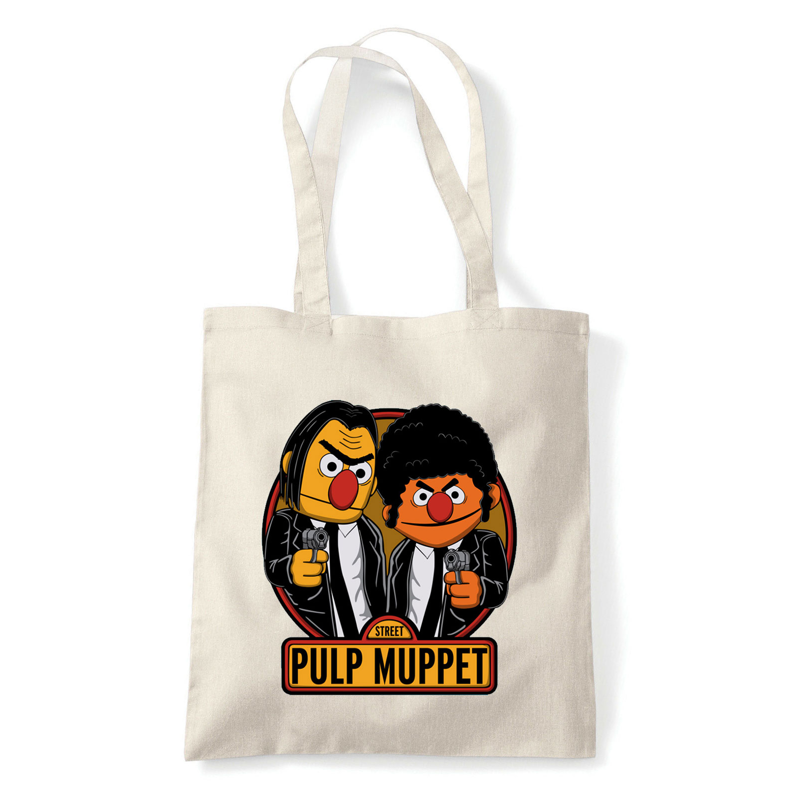 ponyvaregény muppets pulp fiction Homok Shopper Vászontáska