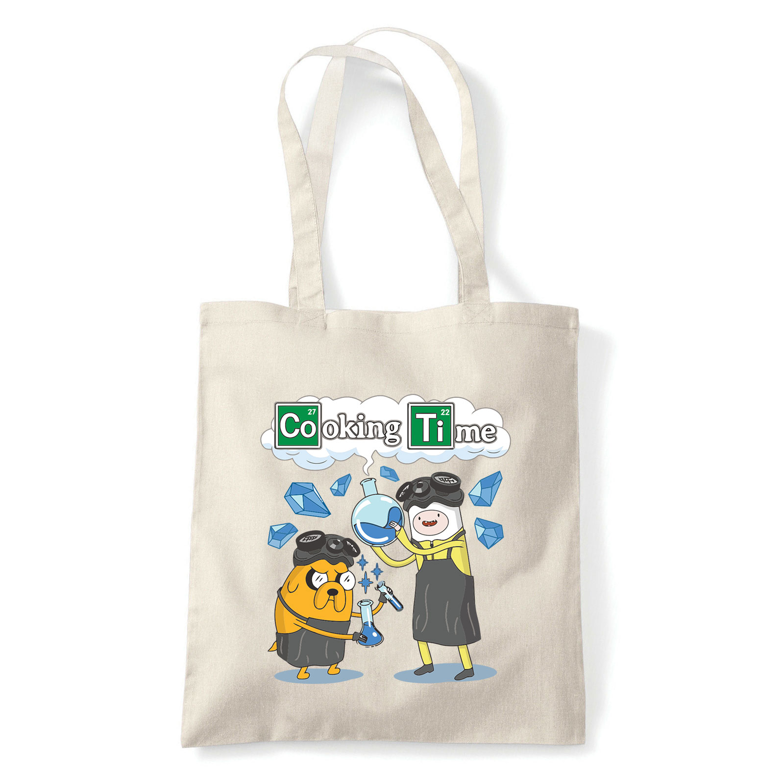cooking time adventure time Homok Shopper Vászontáska