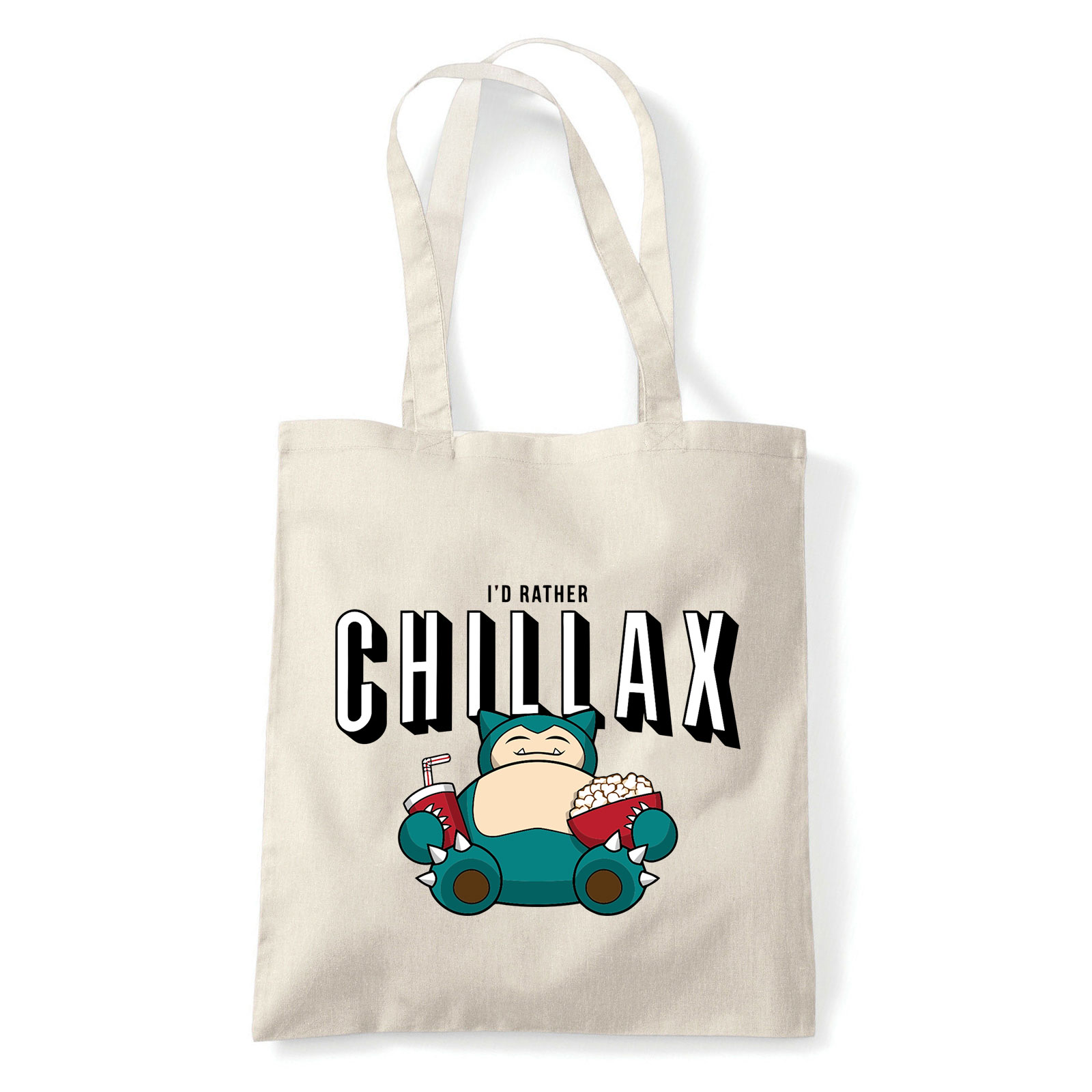snorlax chillax Homok Shopper Vászontáska