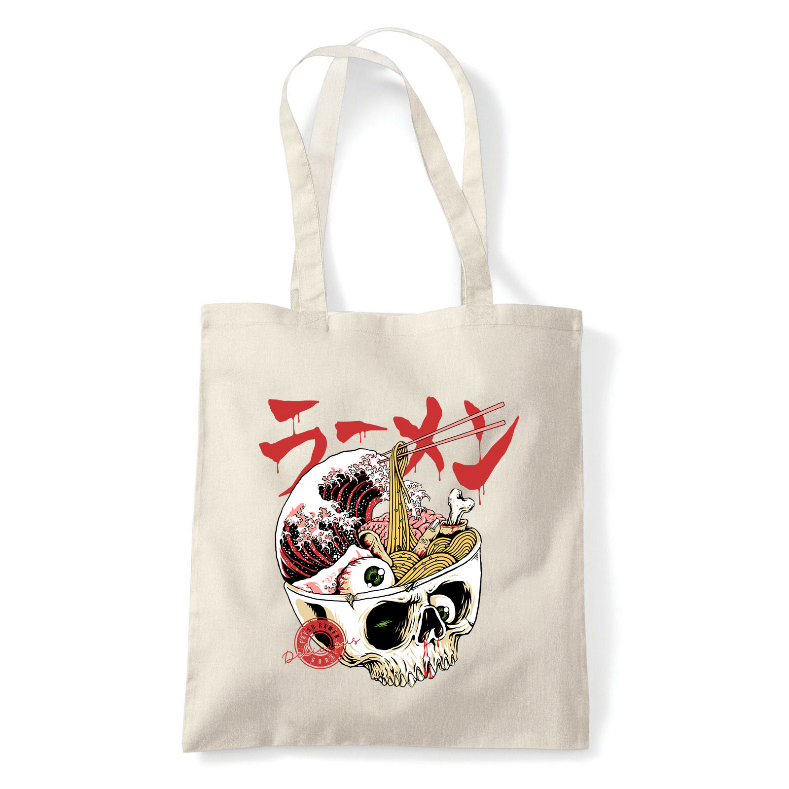koponya ramen Homok Shopper Vászontáska