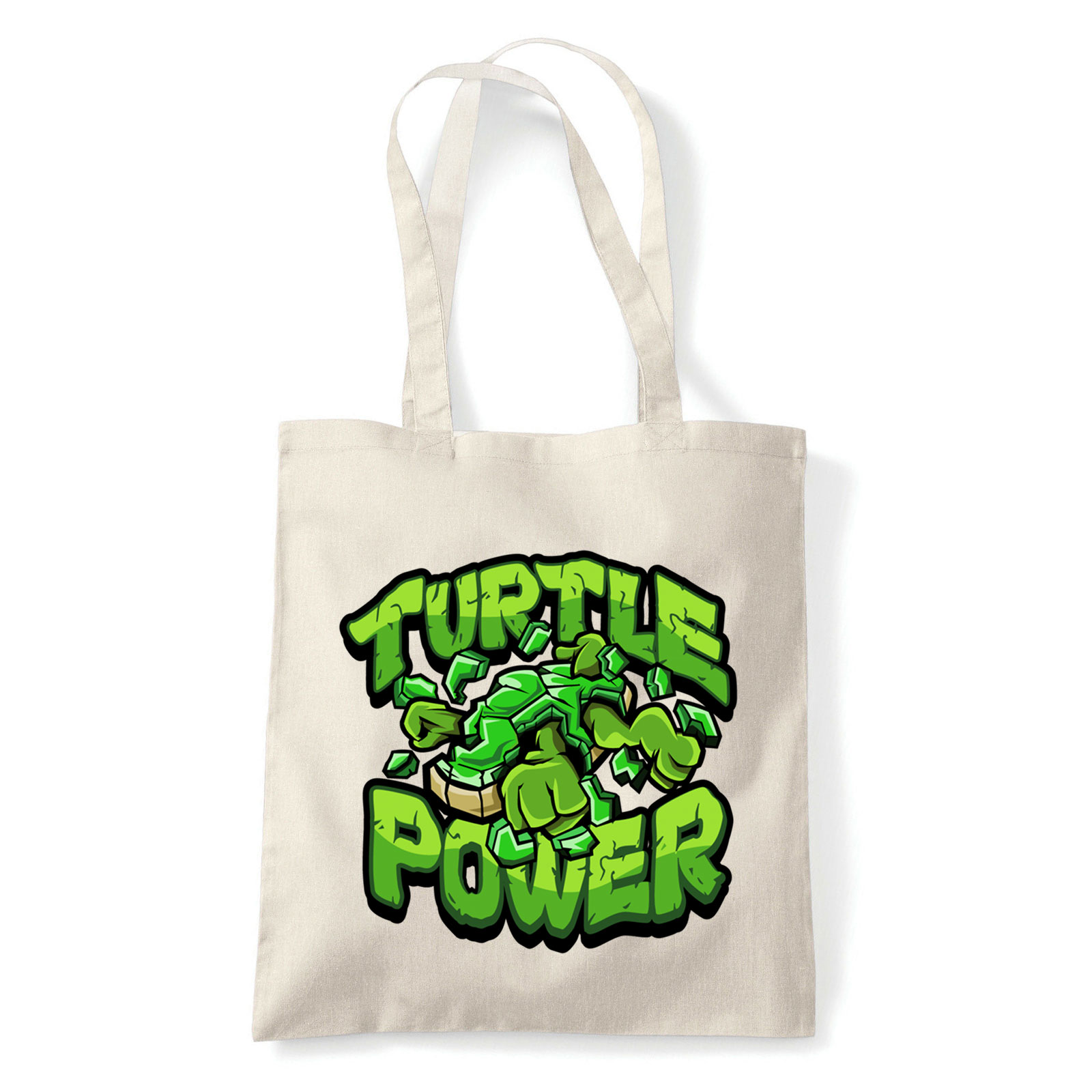 tini ninja teknőcök tmnt turtle power Homok Shopper Vászontáska