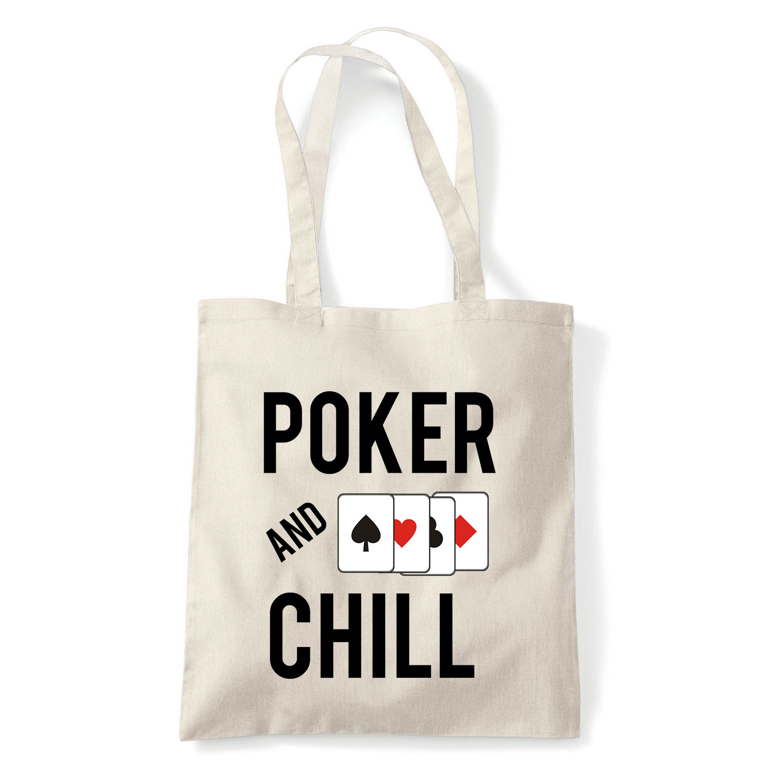 poker Homok Shopper Vászontáska