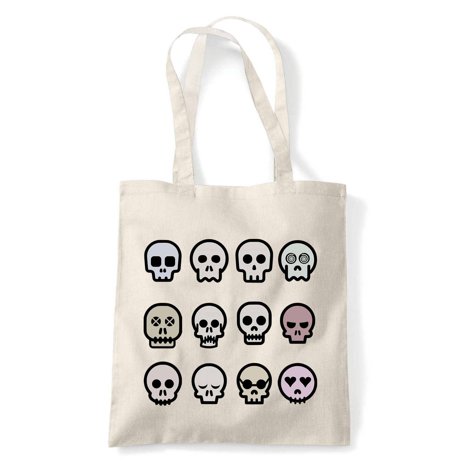 koponya koponyák Homok Shopper Vászontáska