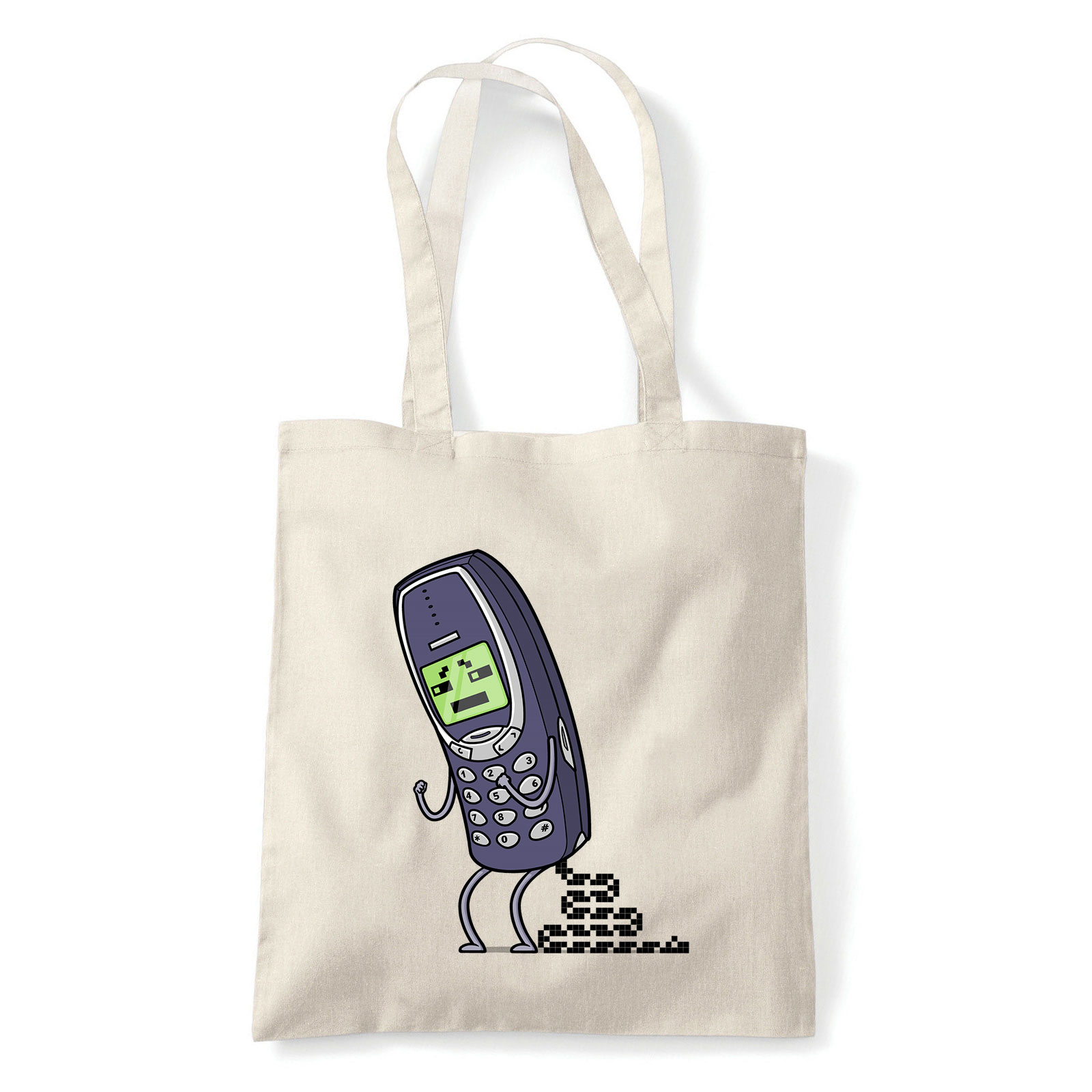 retro snake Homok Shopper Vászontáska