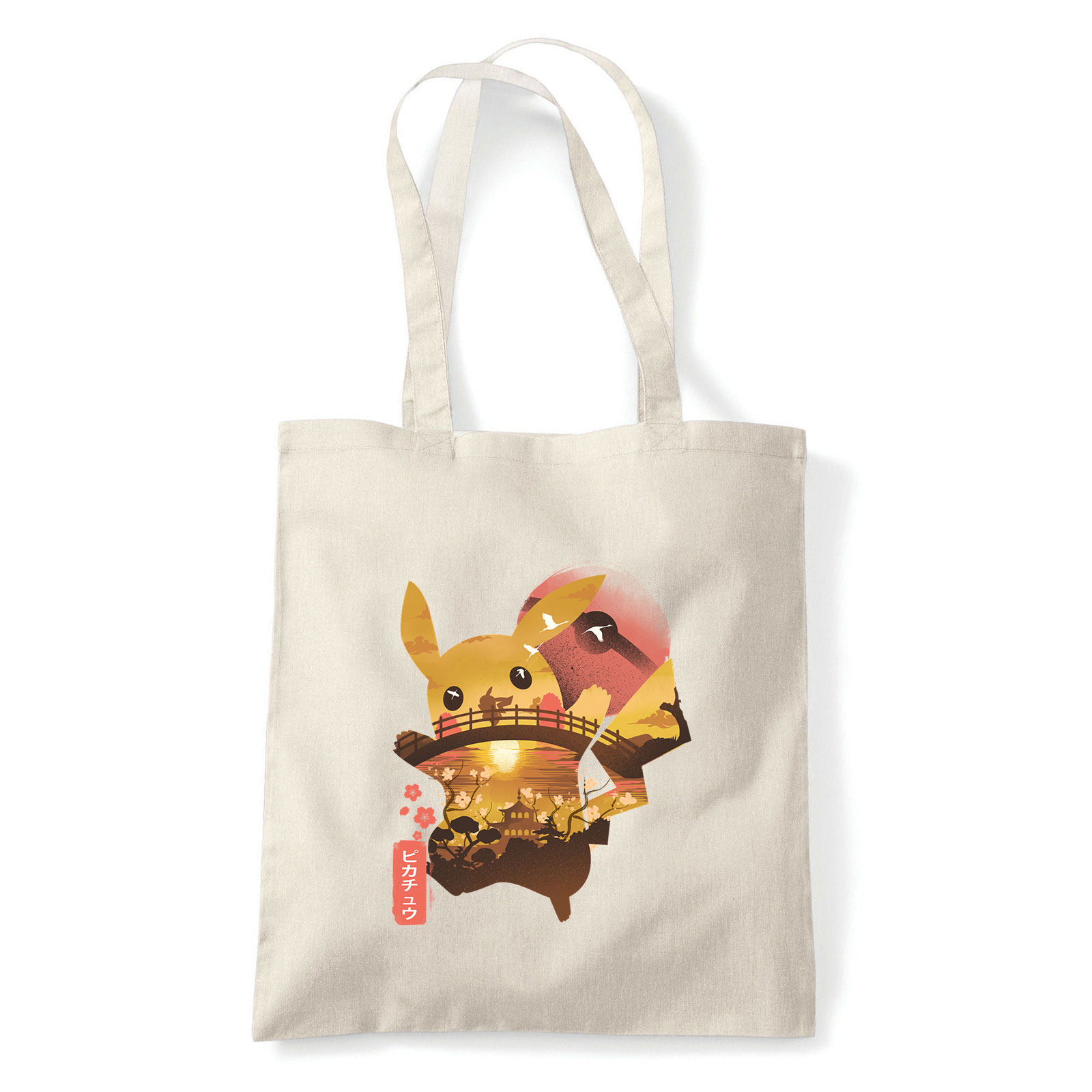 pikachu japán Homok Shopper Vászontáska