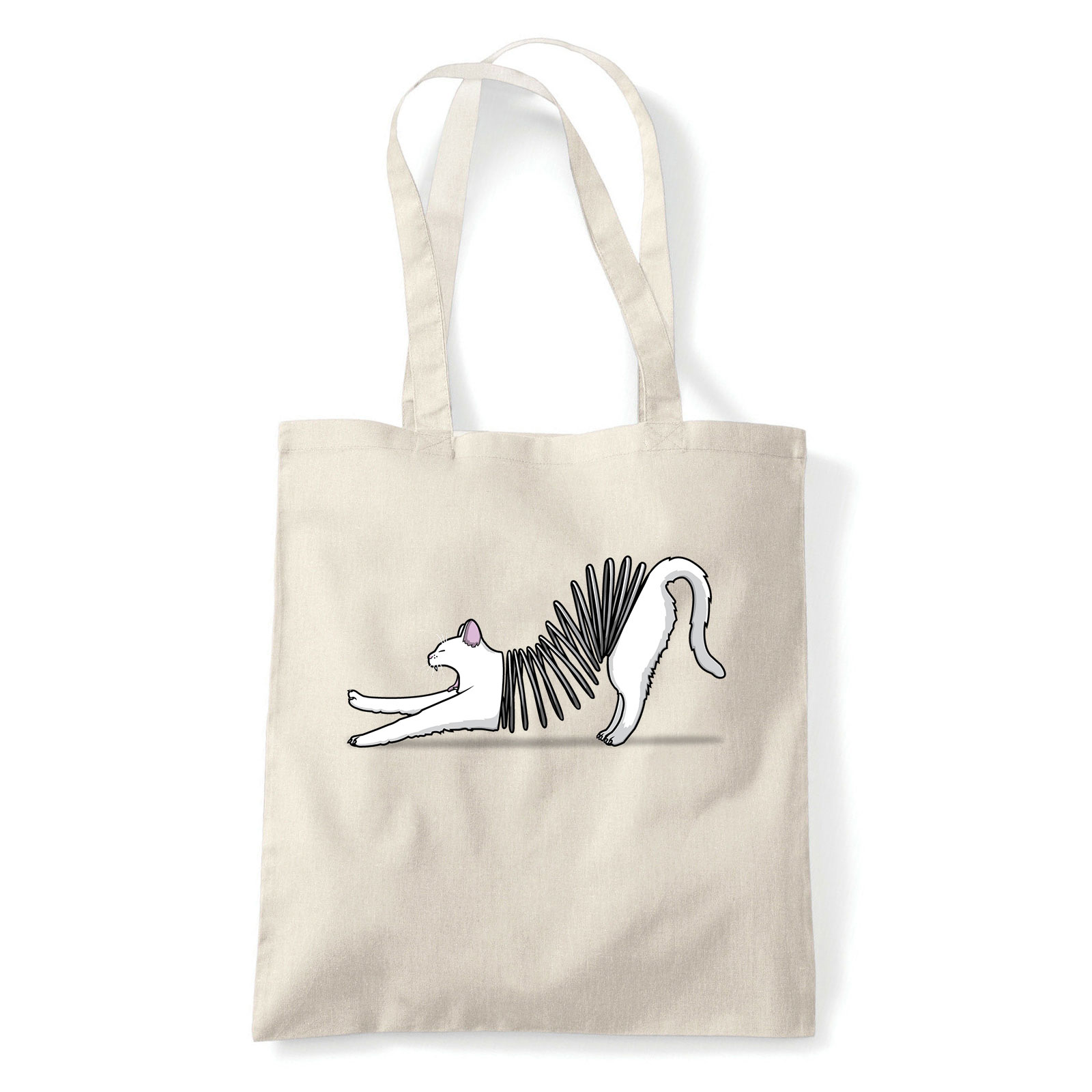 macska macskás cica cicás Homok Shopper Vászontáska