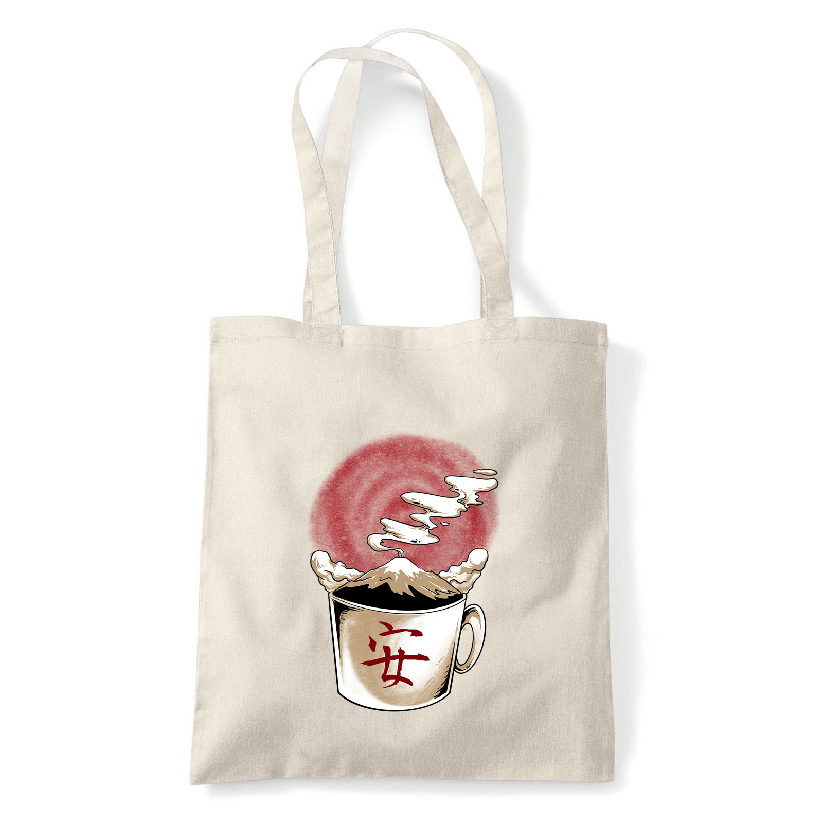 japán kávé Homok Shopper Vászontáska