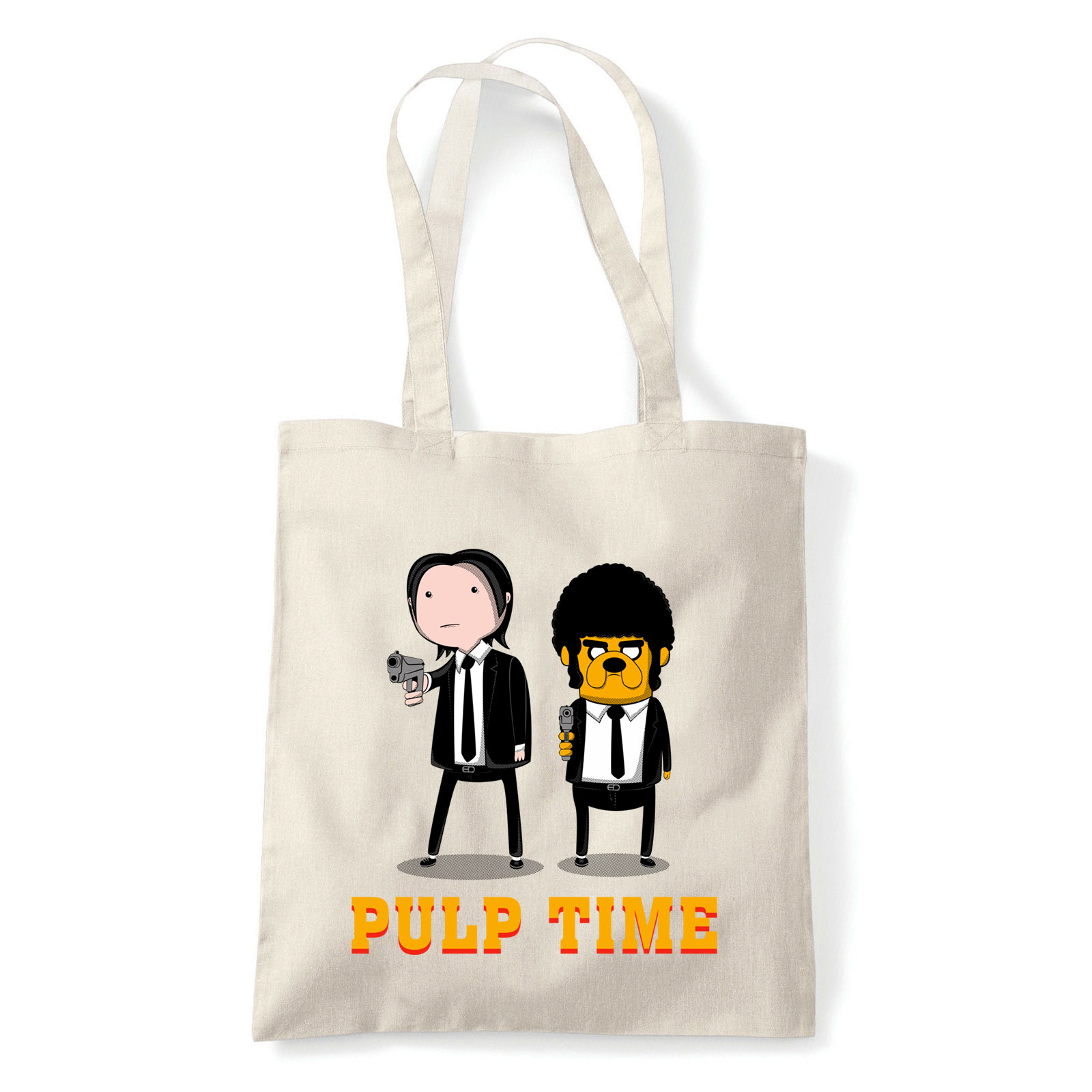 adventure time pulp fiction Homok Shopper Vászontáska