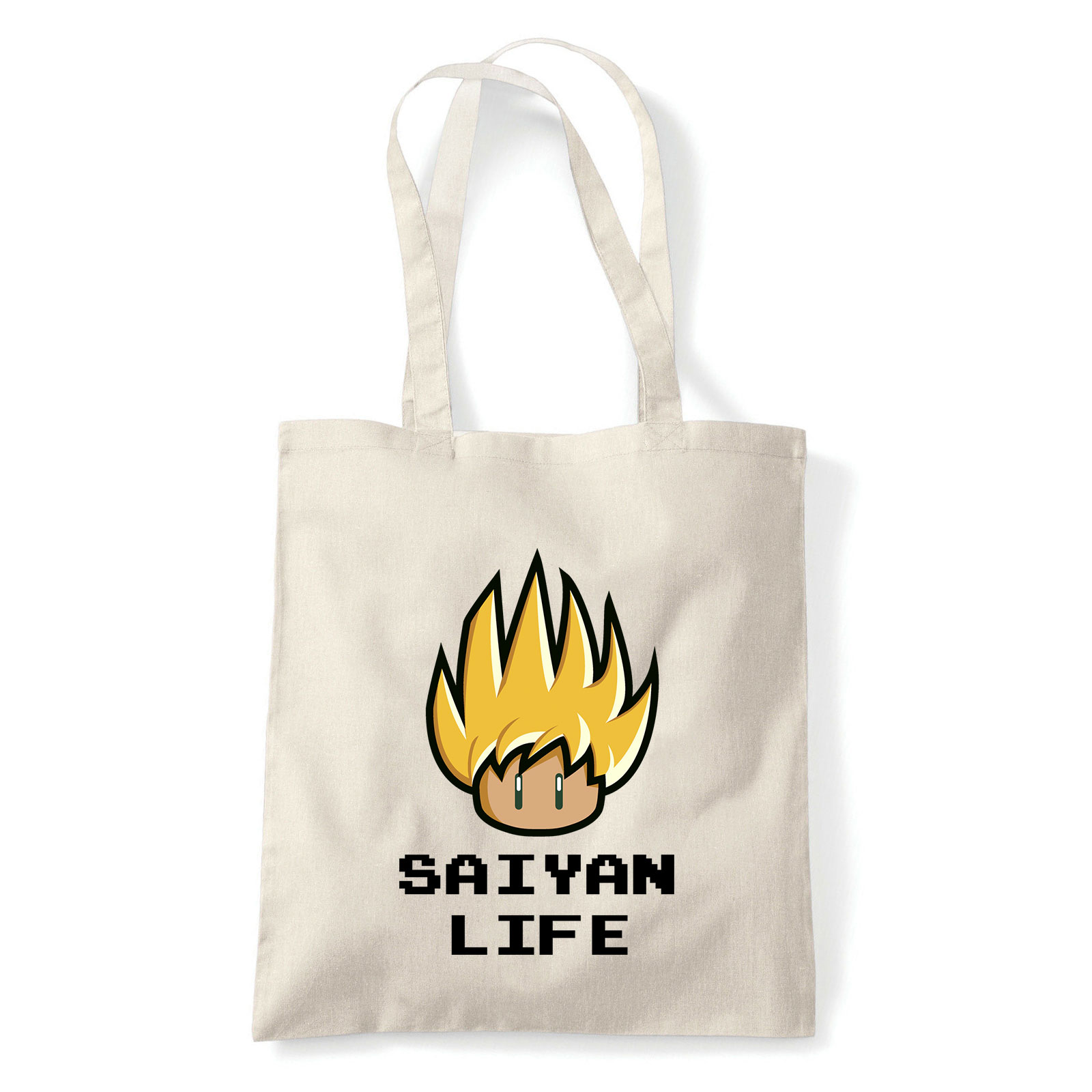dragon ball saiyan life Homok Shopper Vászontáska