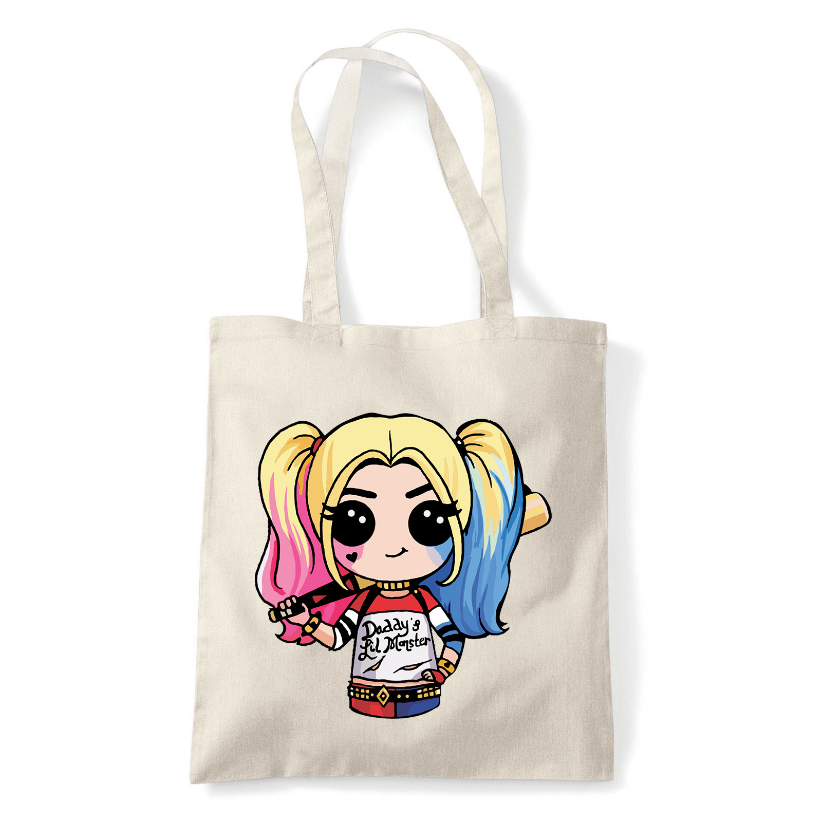 chibi harley quinn Homok Shopper Vászontáska