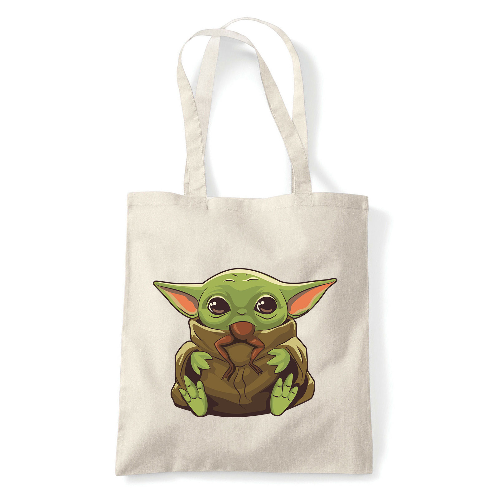 the child baba yoda baby yoda grogu mandalorian Homok Shopper Vászontáska