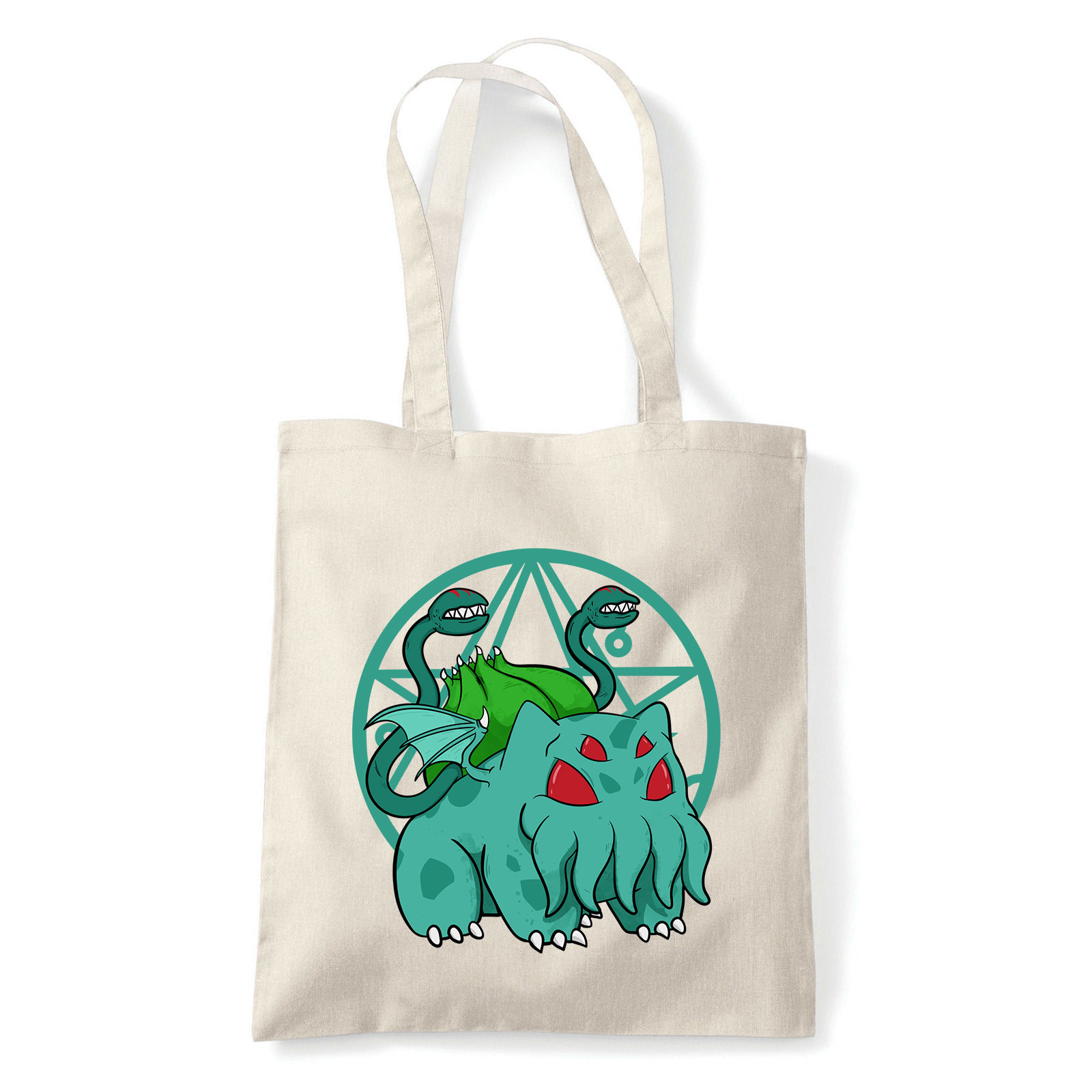 cthulhu bulbasaur Homok Shopper Vászontáska