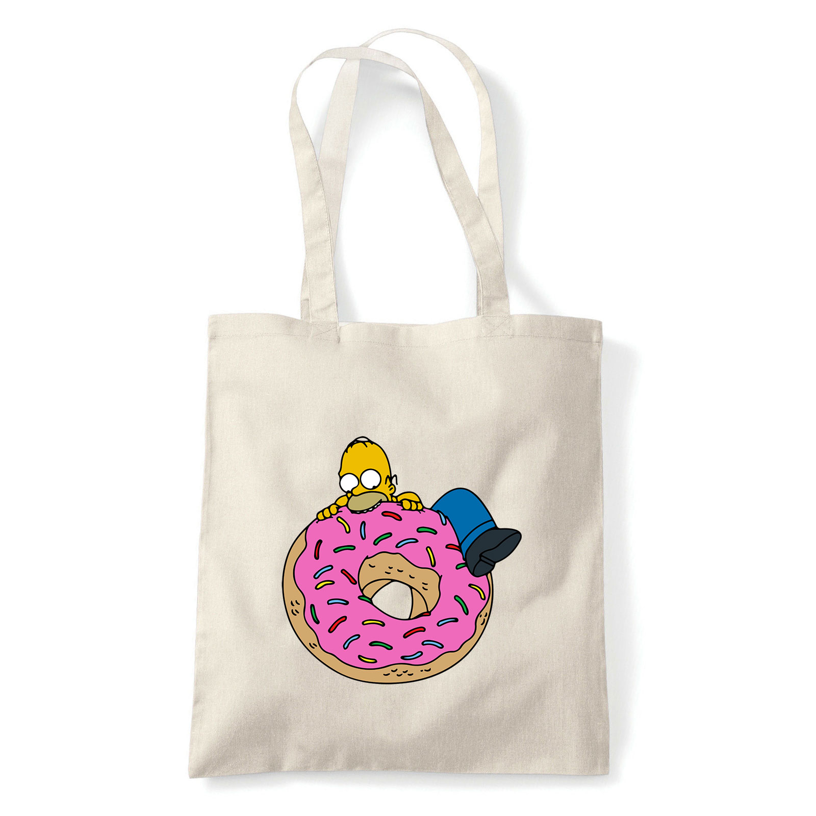 homer simpson fánk Homok Shopper Vászontáska