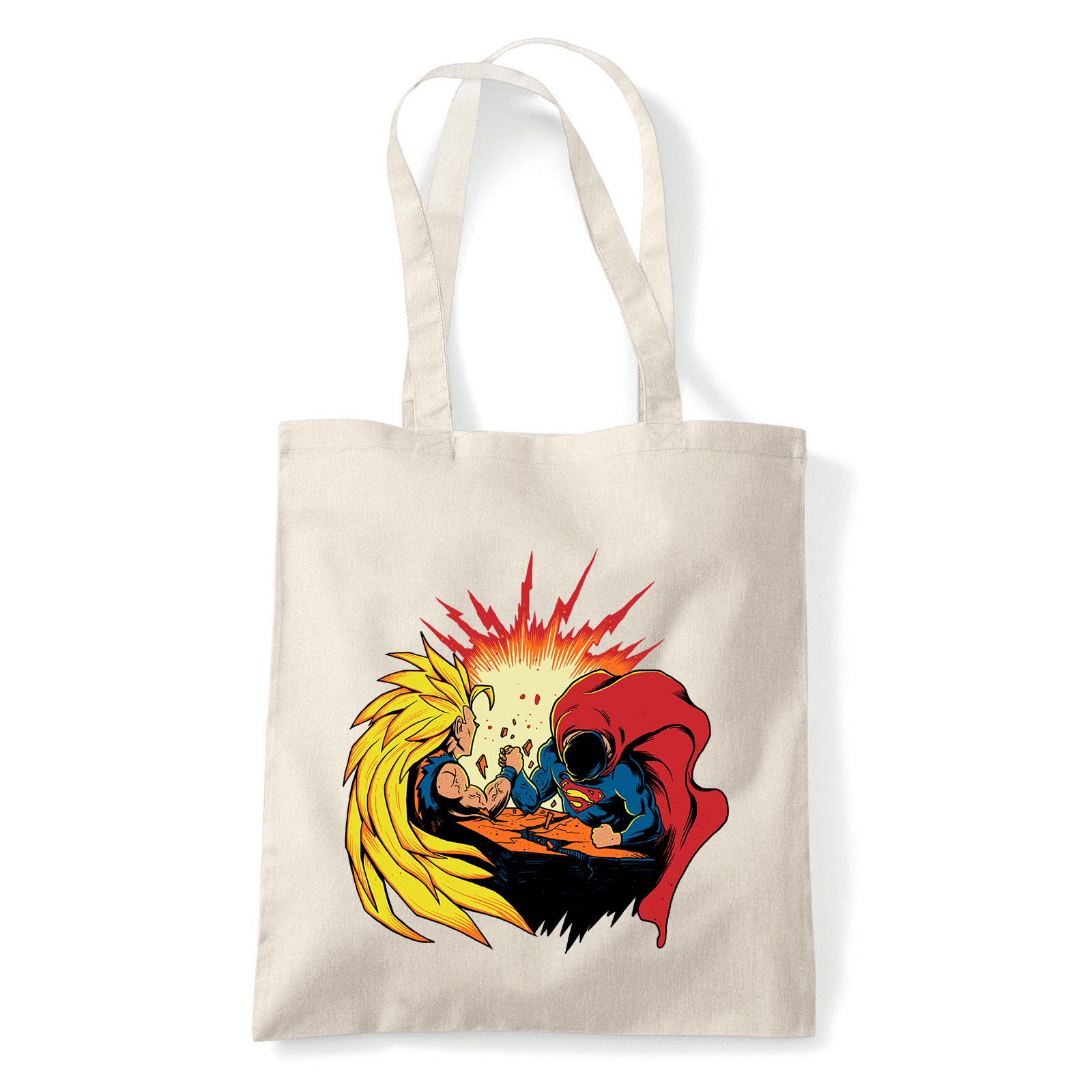 son goku superman Homok Shopper Vászontáska
