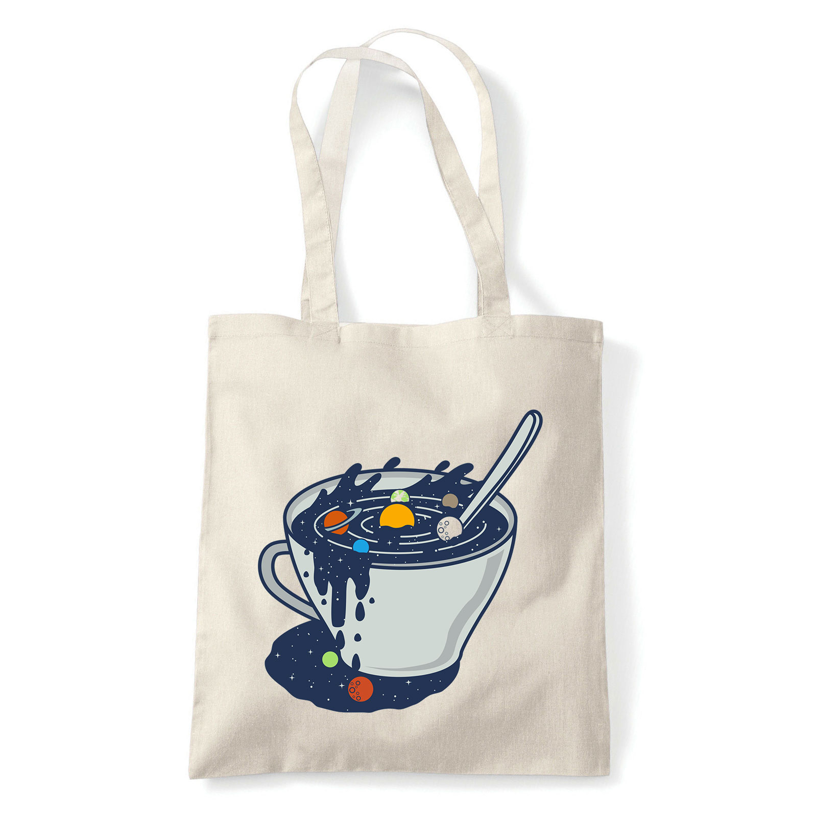 galaxis kávé Homok Shopper Vászontáska