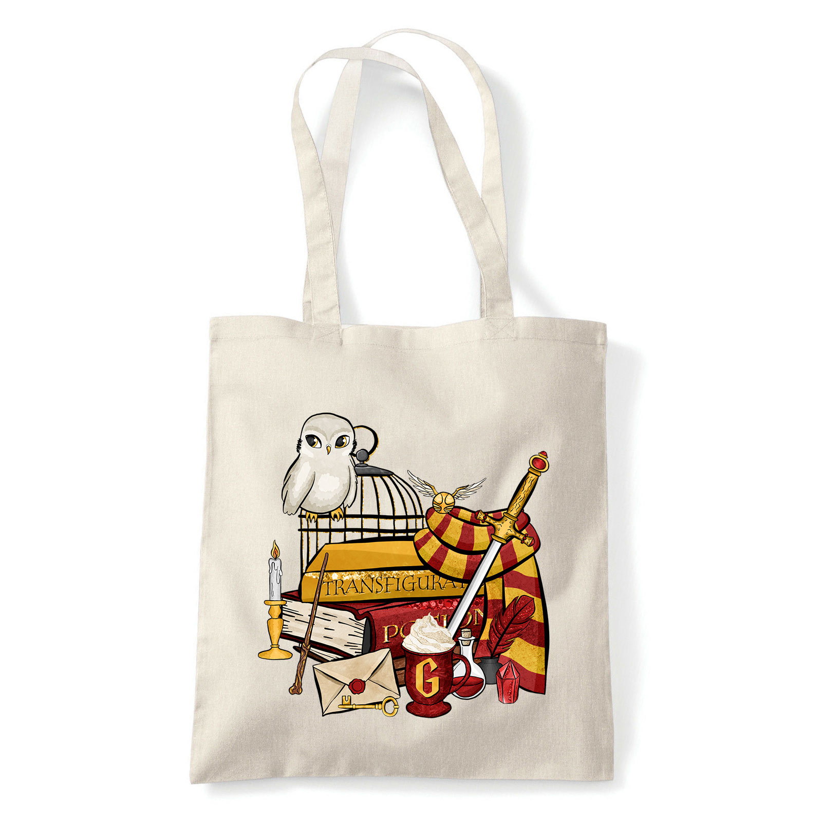 harry potter gryffindor griffendél Homok Shopper Vászontáska