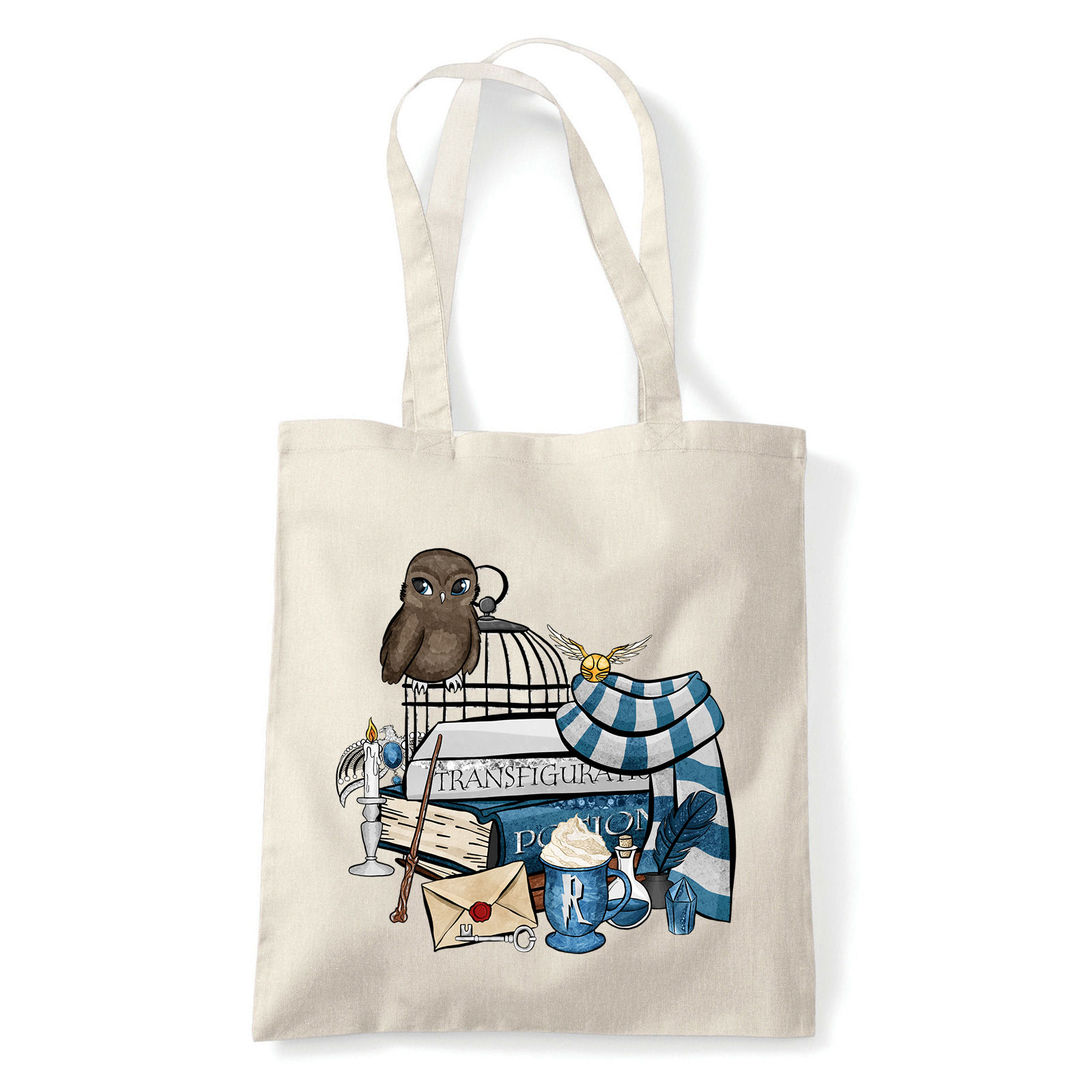 harry potter hollóhát ravenclaw Homok Shopper Vászontáska