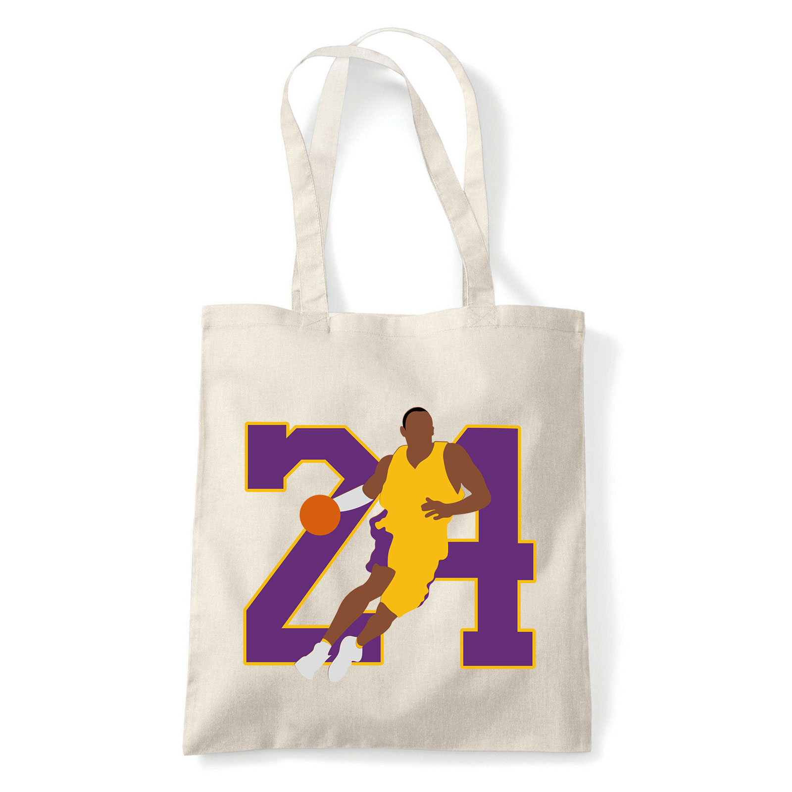 kobe bryant 24 nba kosár kosaras lakers Homok Shopper Vászontáska