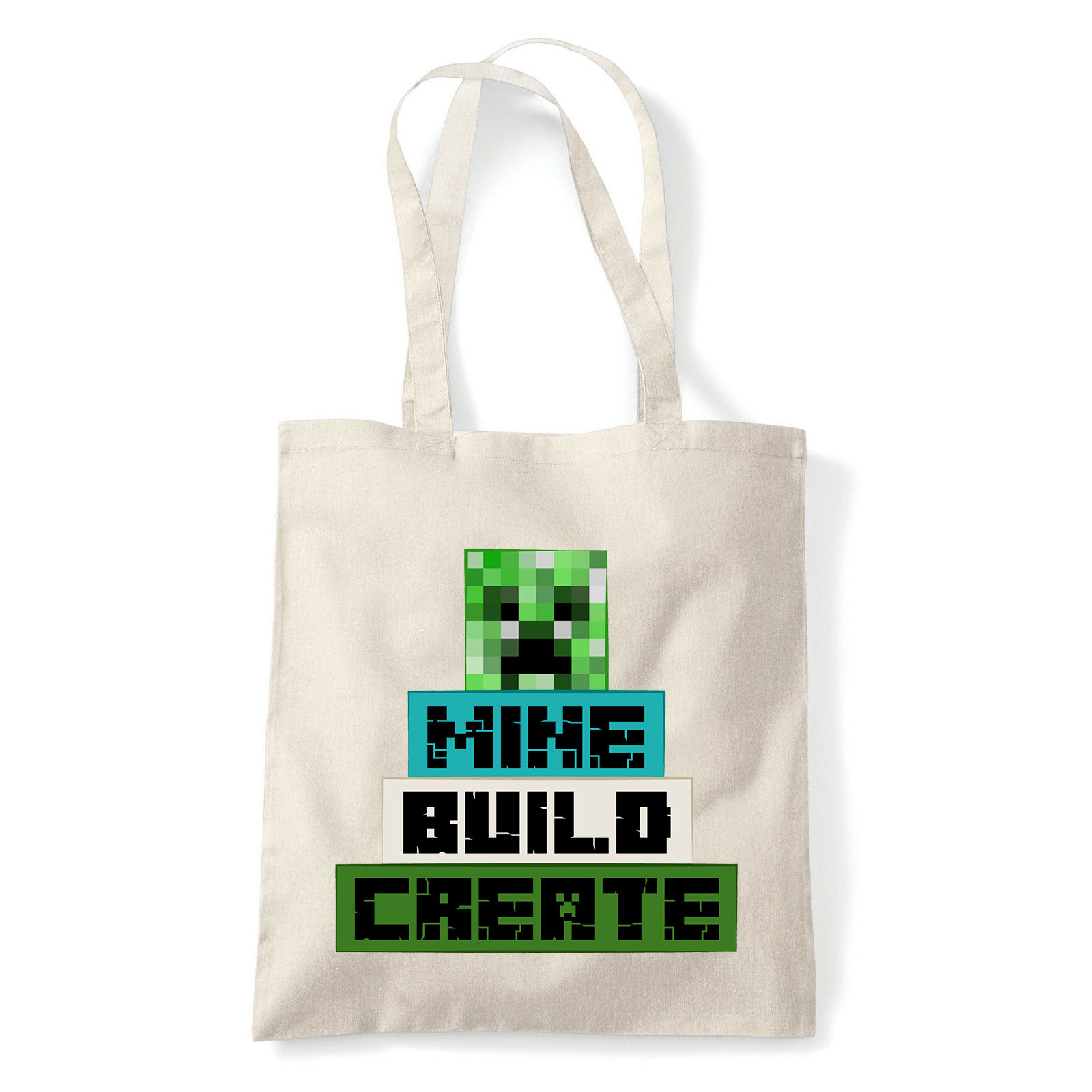 minecraft creeper Homok Shopper Vászontáska