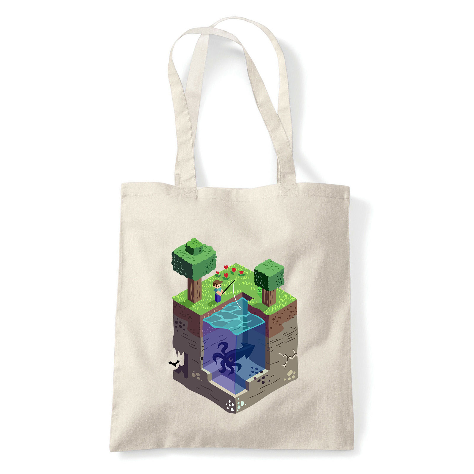 minecraft Homok Shopper Vászontáska