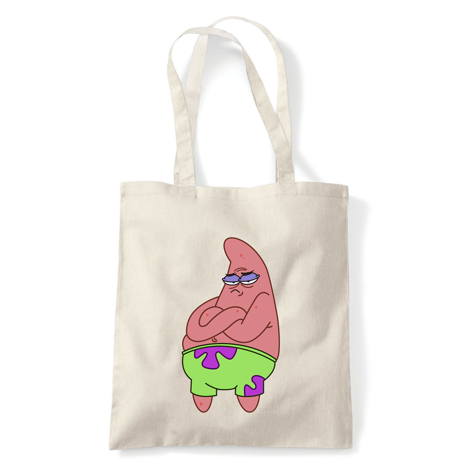 patrik csillag patric star spongya bob Homok Shopper Vászontáska