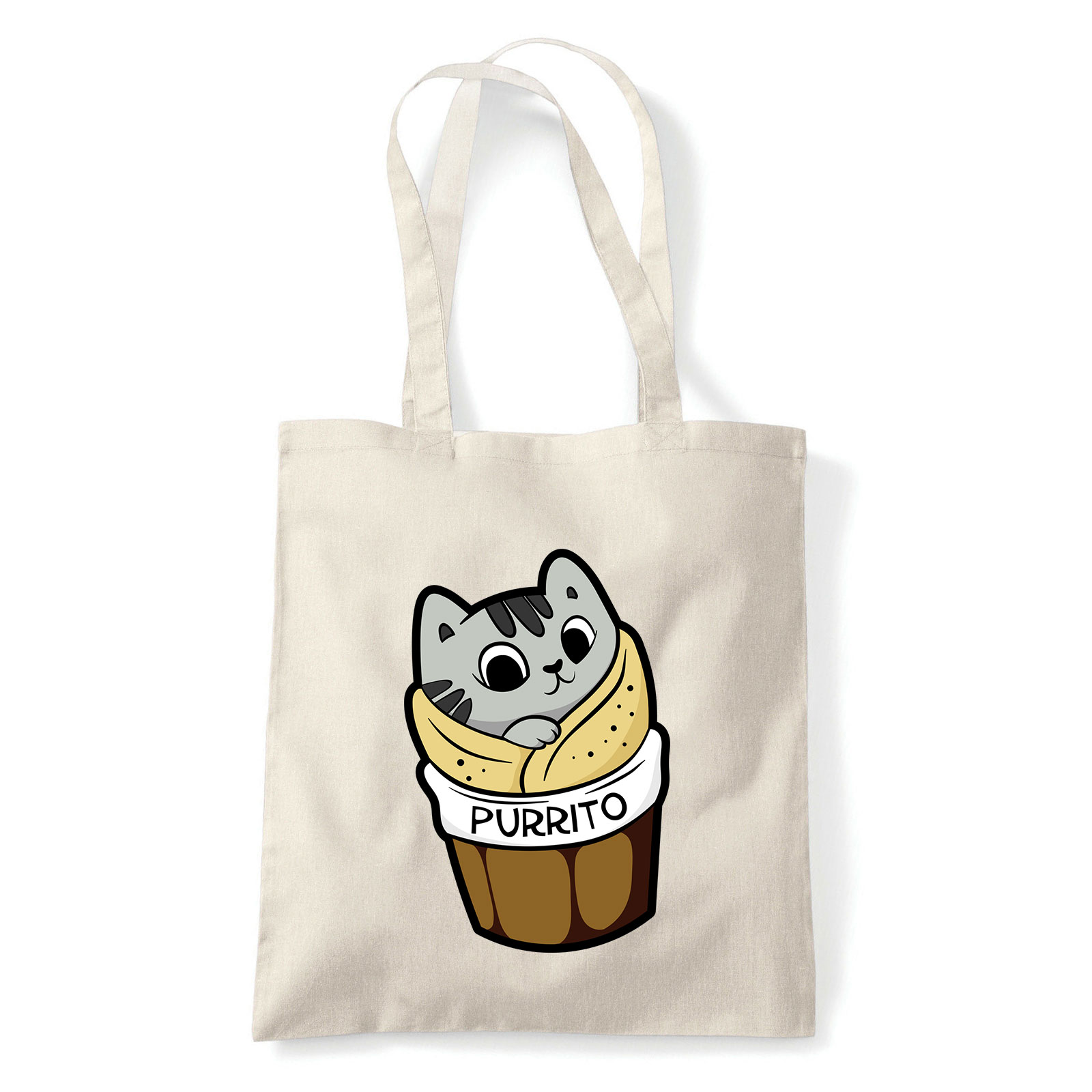 macska macskás cica cicás Homok Shopper Vászontáska