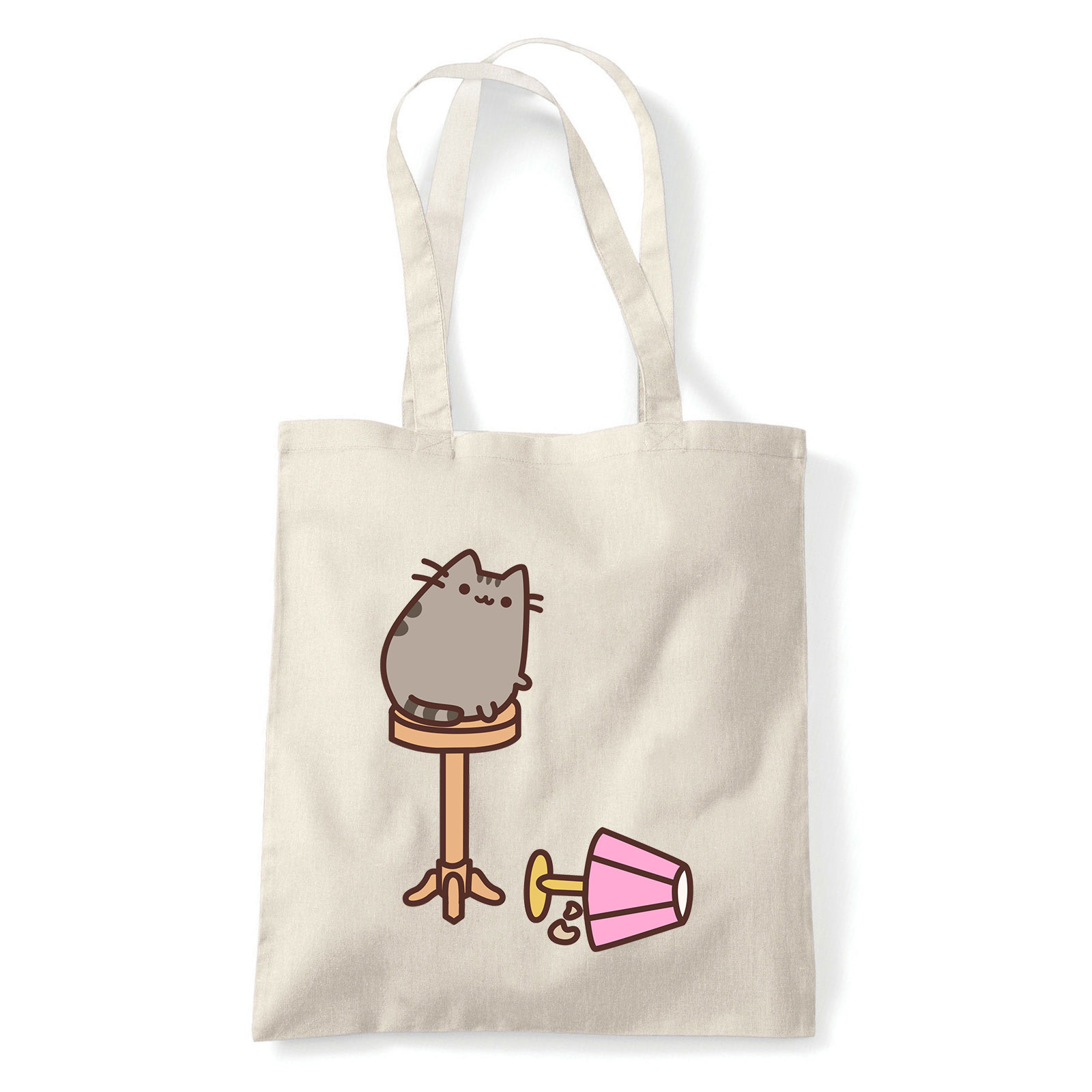 macska macskác cica cicás Homok Shopper Vászontáska