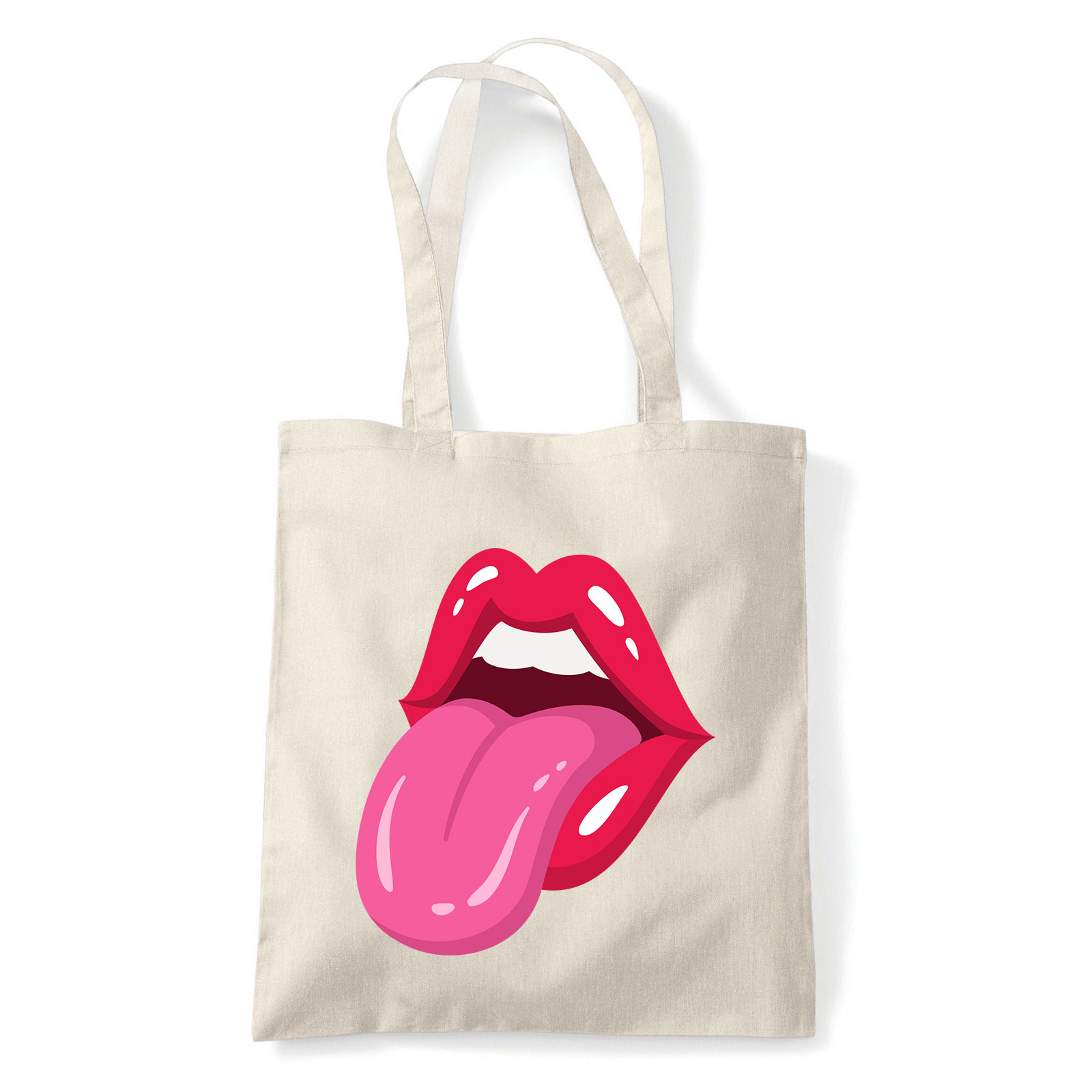 ajak ajkak nyelv lips Homok Shopper Vászontáska