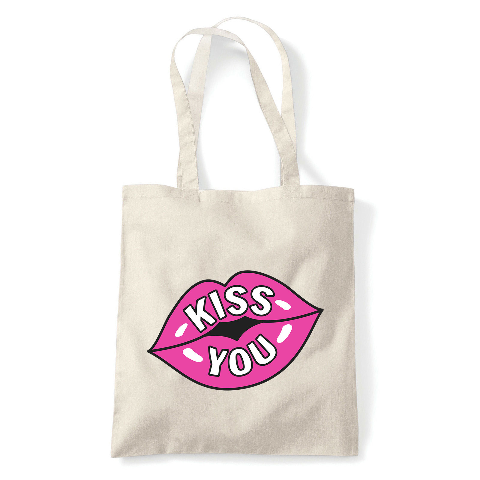 lips ajak ajkak száj  Homok Shopper Vászontáska
