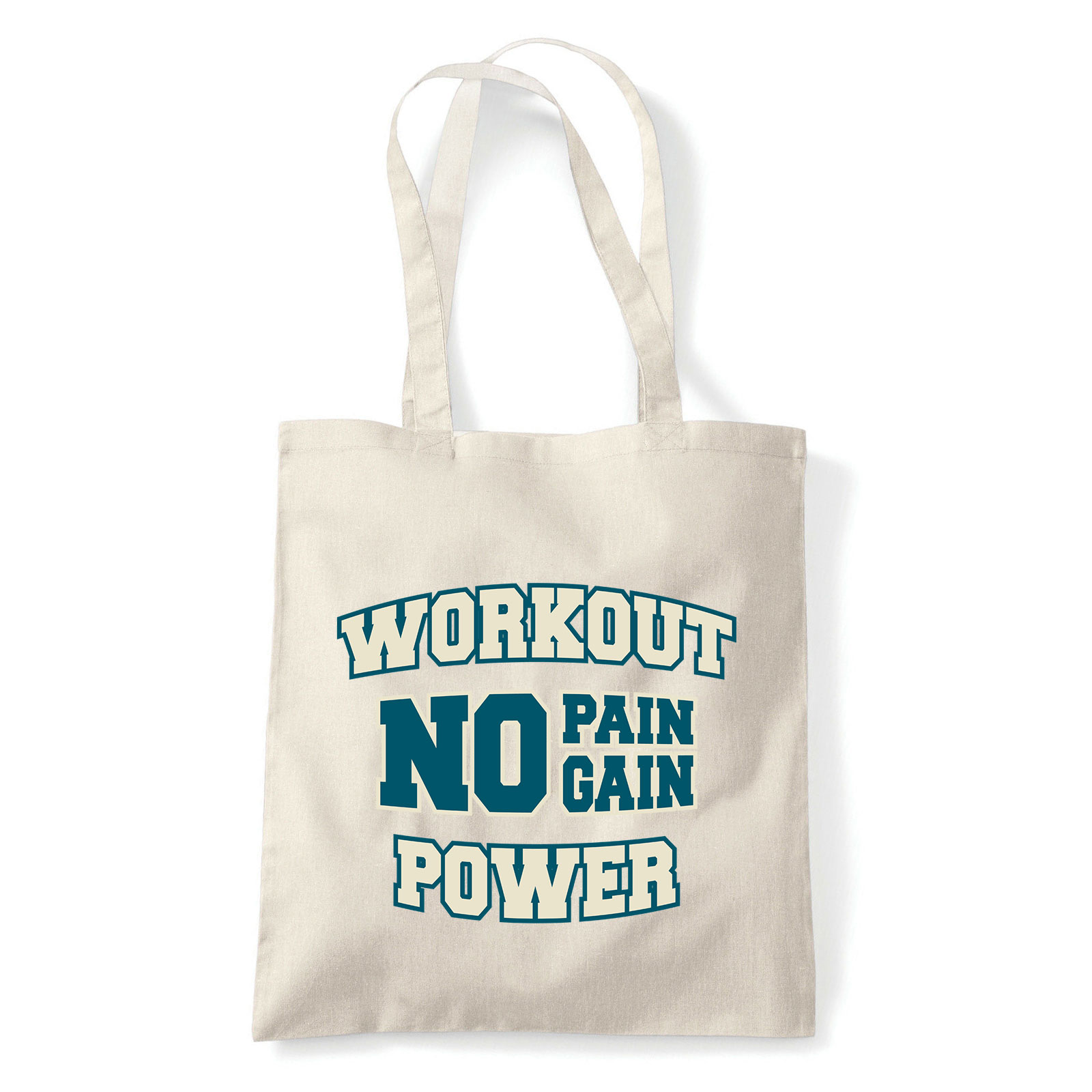kondi no pain no gain workout Homok Shopper Vászontáska