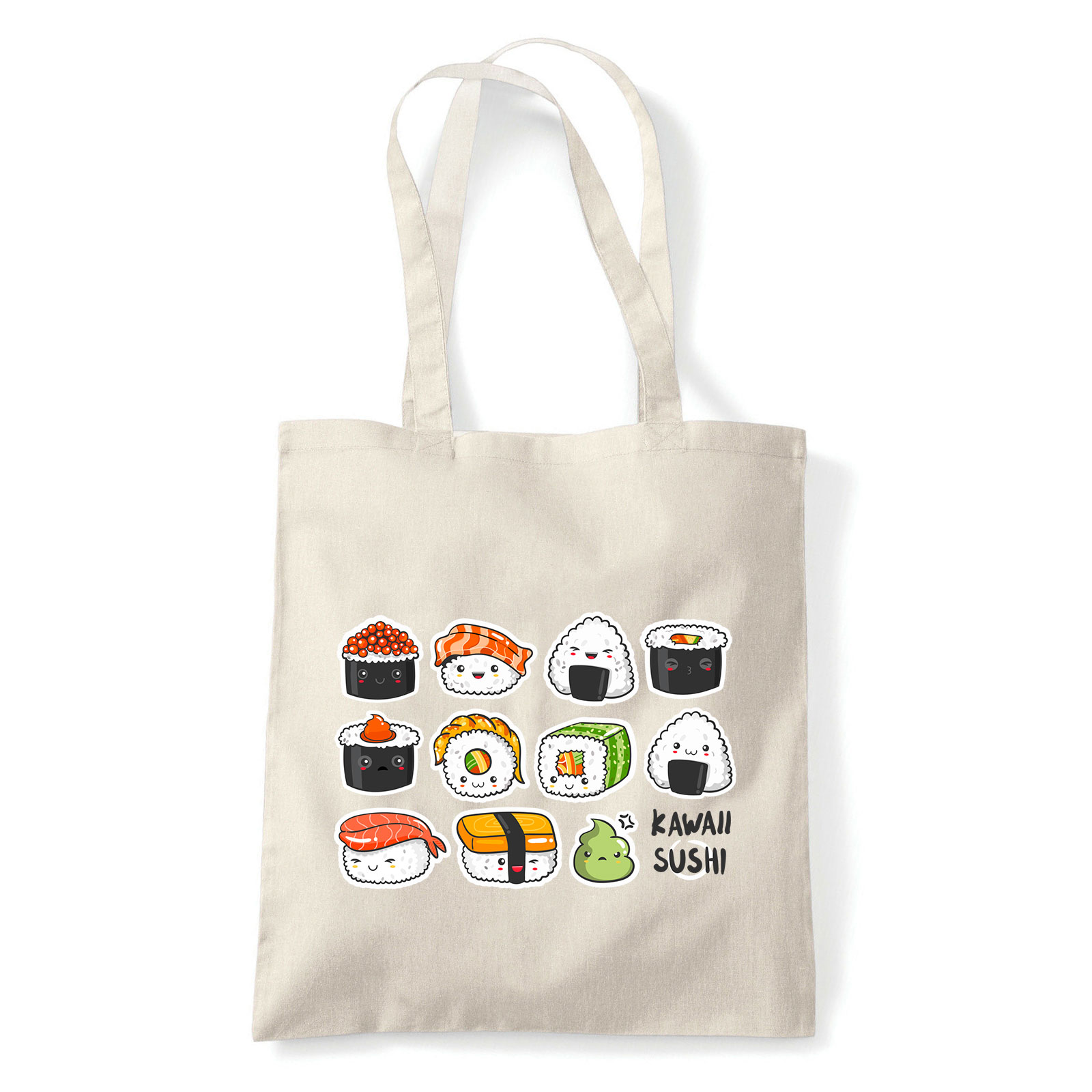 szusi sushi kawaii Homok Shopper Vászontáska