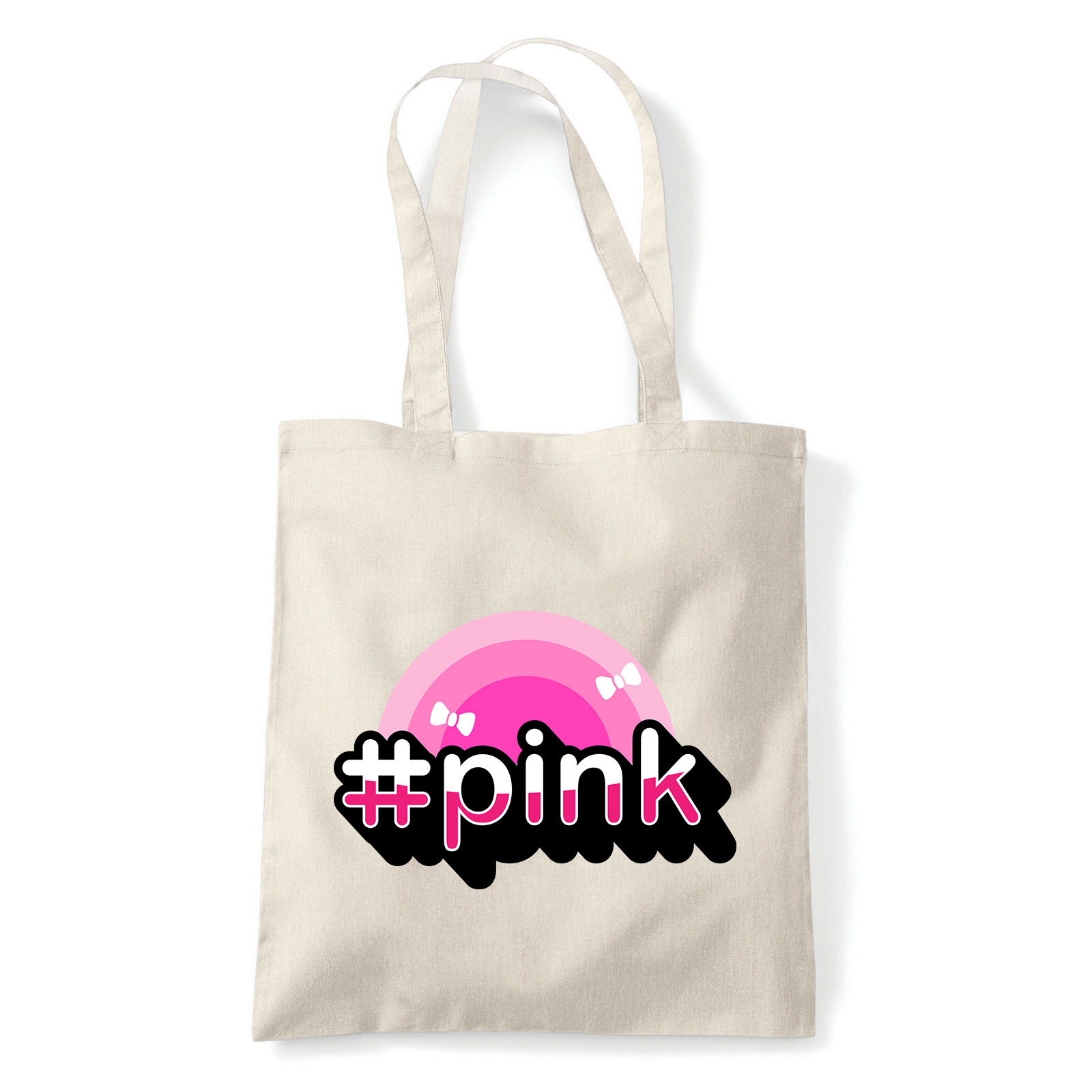 Pink Homok Shopper Vászontáska