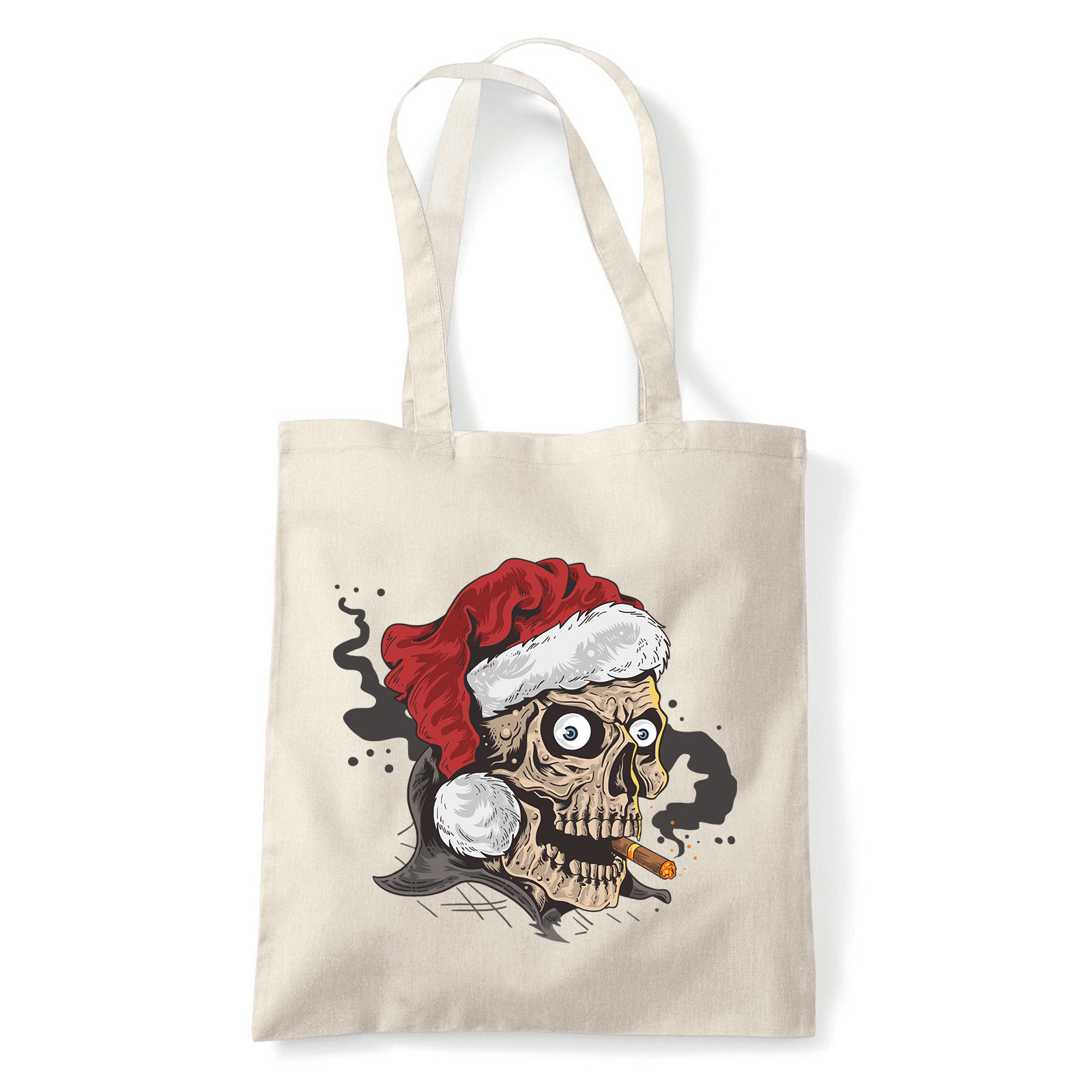 santa koponya Homok Shopper Vászontáska