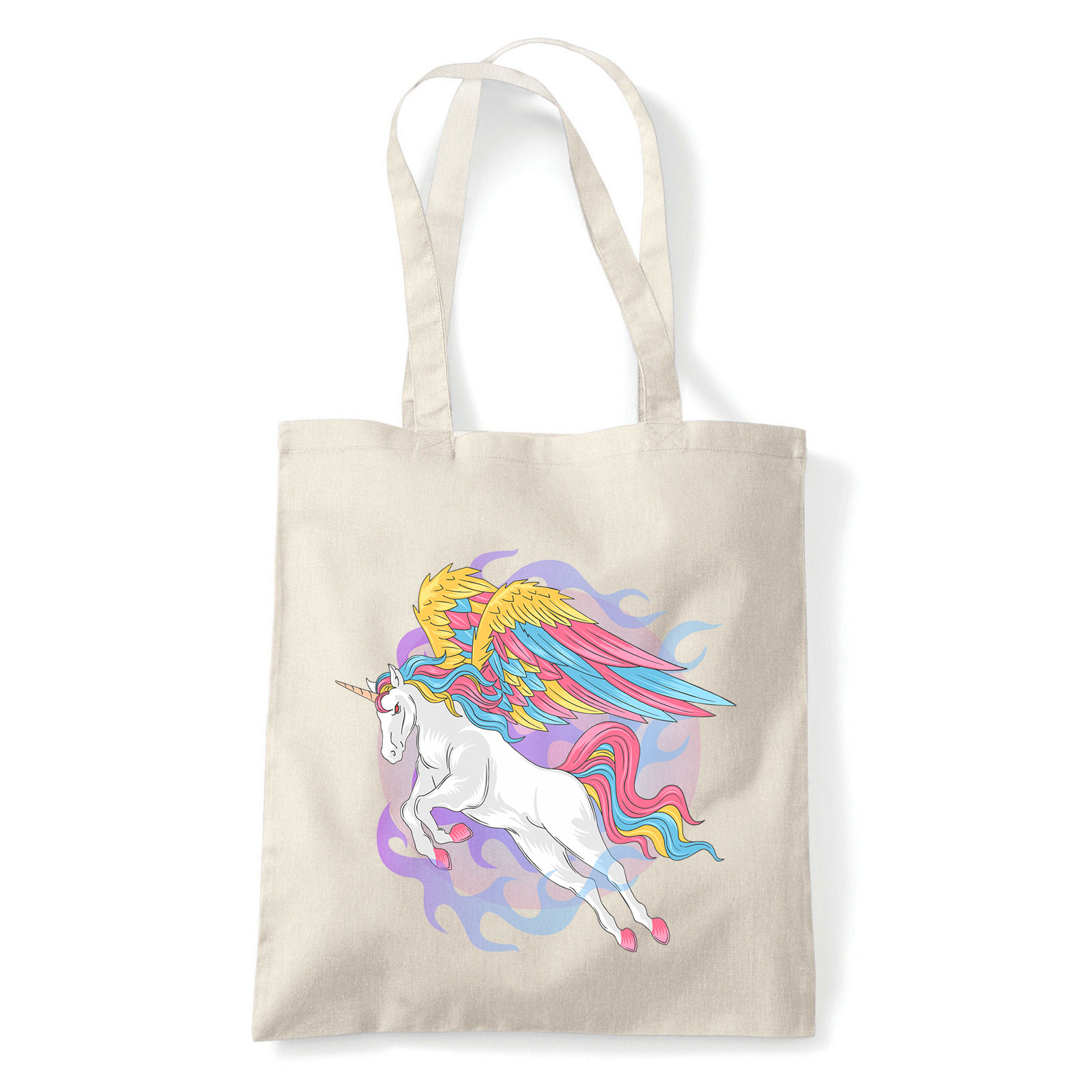 Unikornis pegasus Homok Shopper Vászontáska