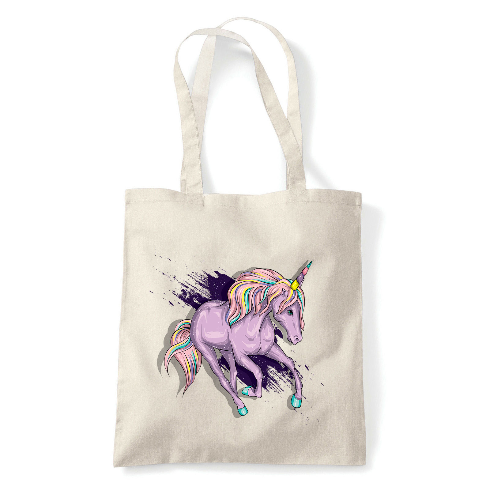 Unikornis unicorn Homok Shopper Vászontáska