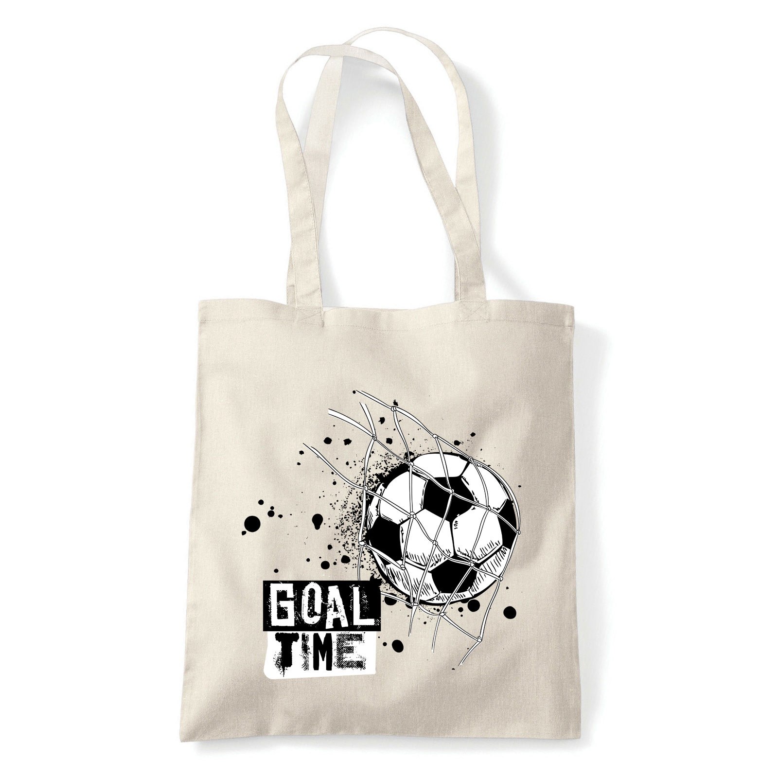 gól foci focis football focista Homok Shopper Vászontáska