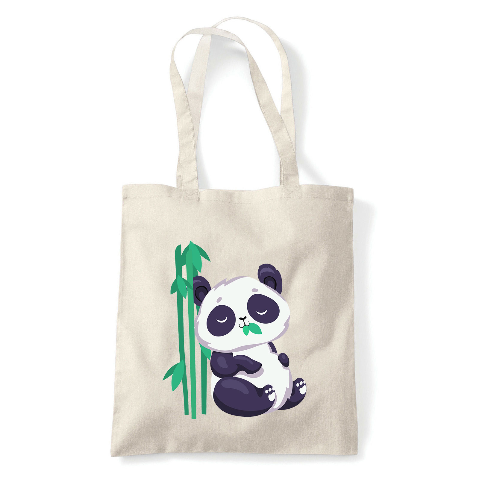 cuki panda pandás bambusz Homok Shopper Vászontáska