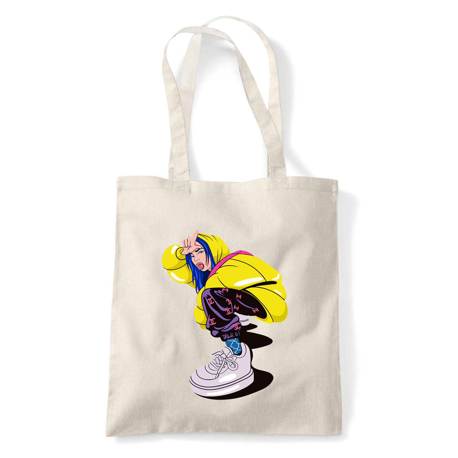 billie eilish Homok Shopper Vászontáska