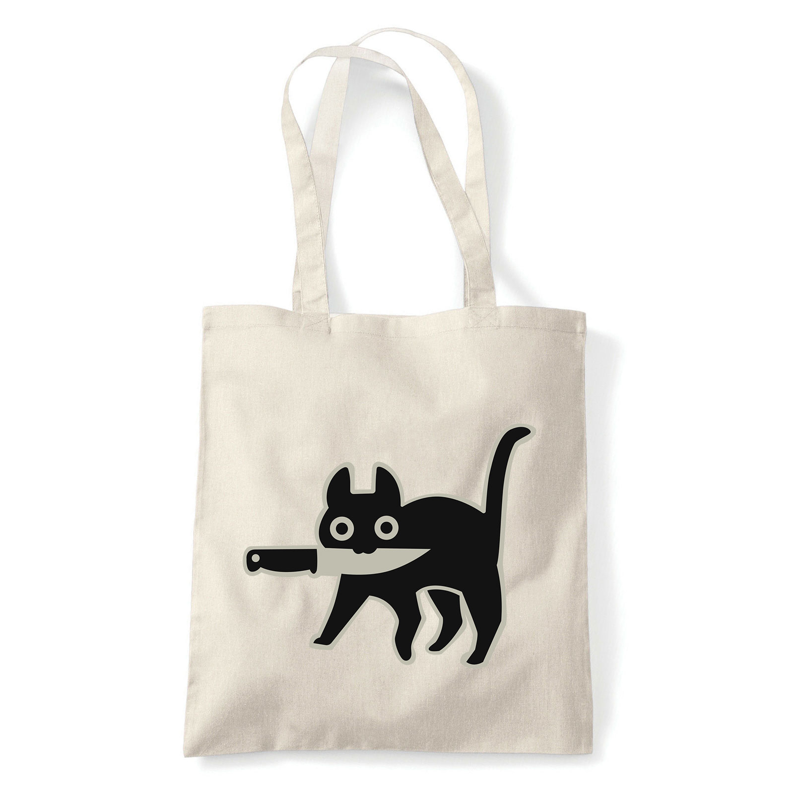 macska macskás cica cicás Homok Shopper Vászontáska
