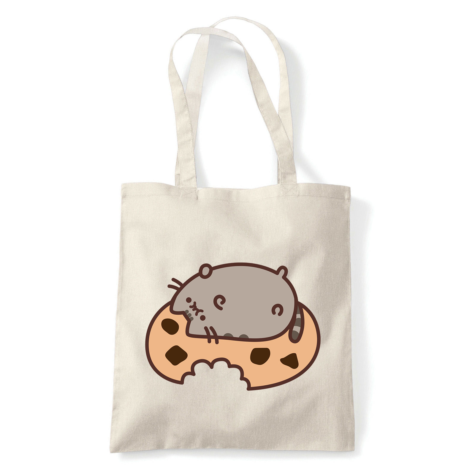 pusheen macska macskás cica cicás Homok Shopper Vászontáska