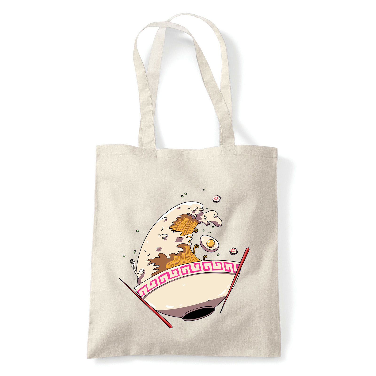japán ramen leves Homok Shopper Vászontáska