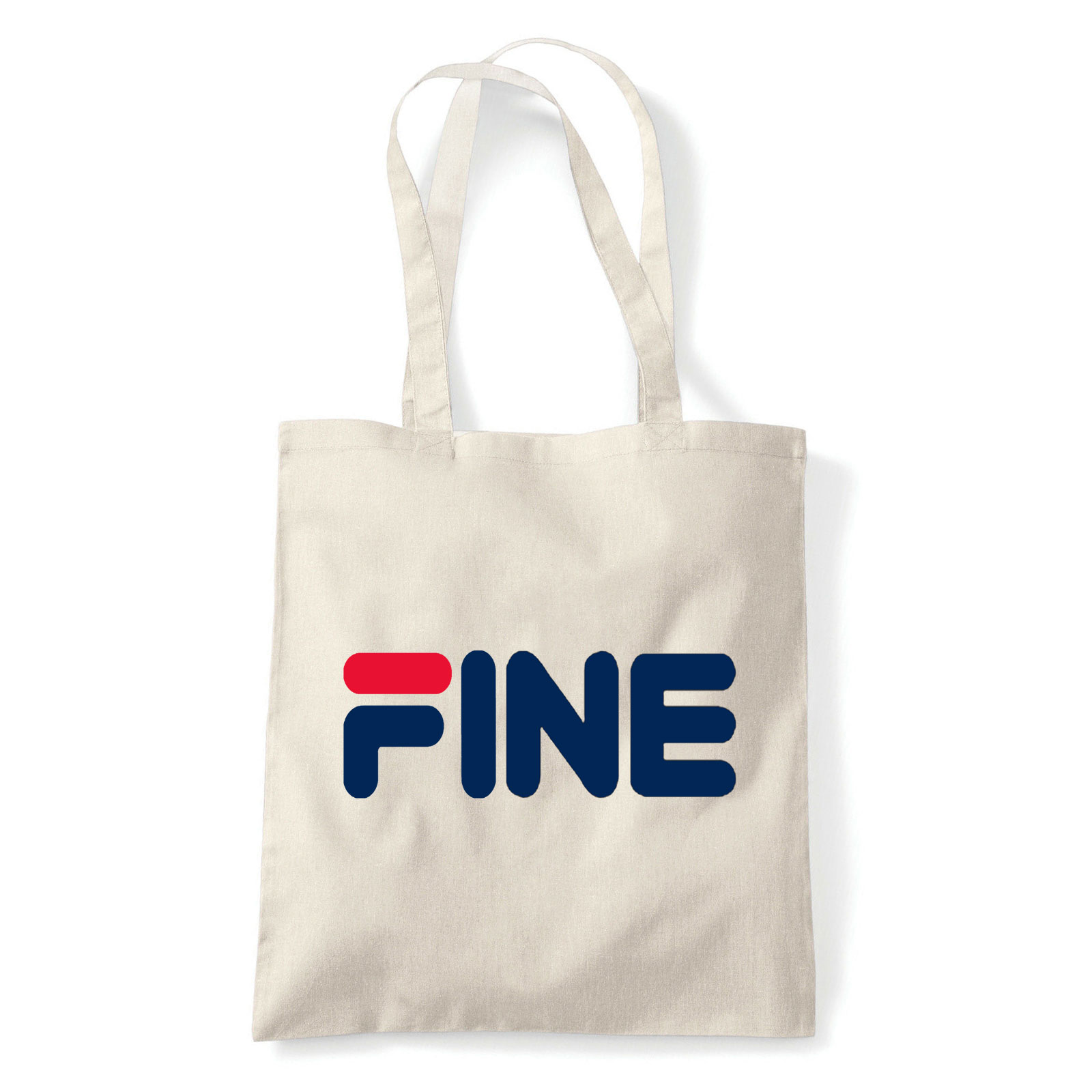 fila fine humor Homok Shopper Vászontáska