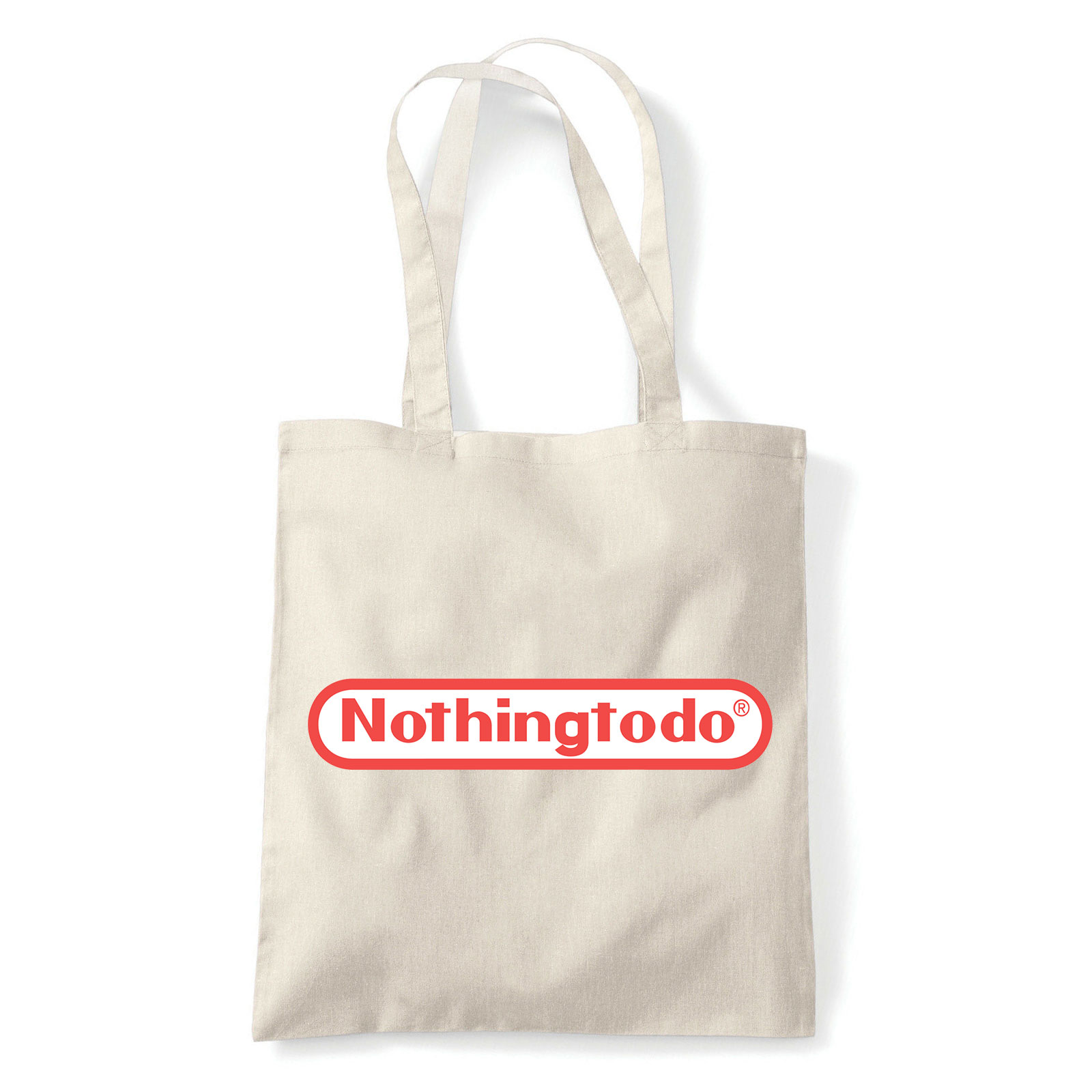 nintendo nothingtodo Homok Shopper Vászontáska