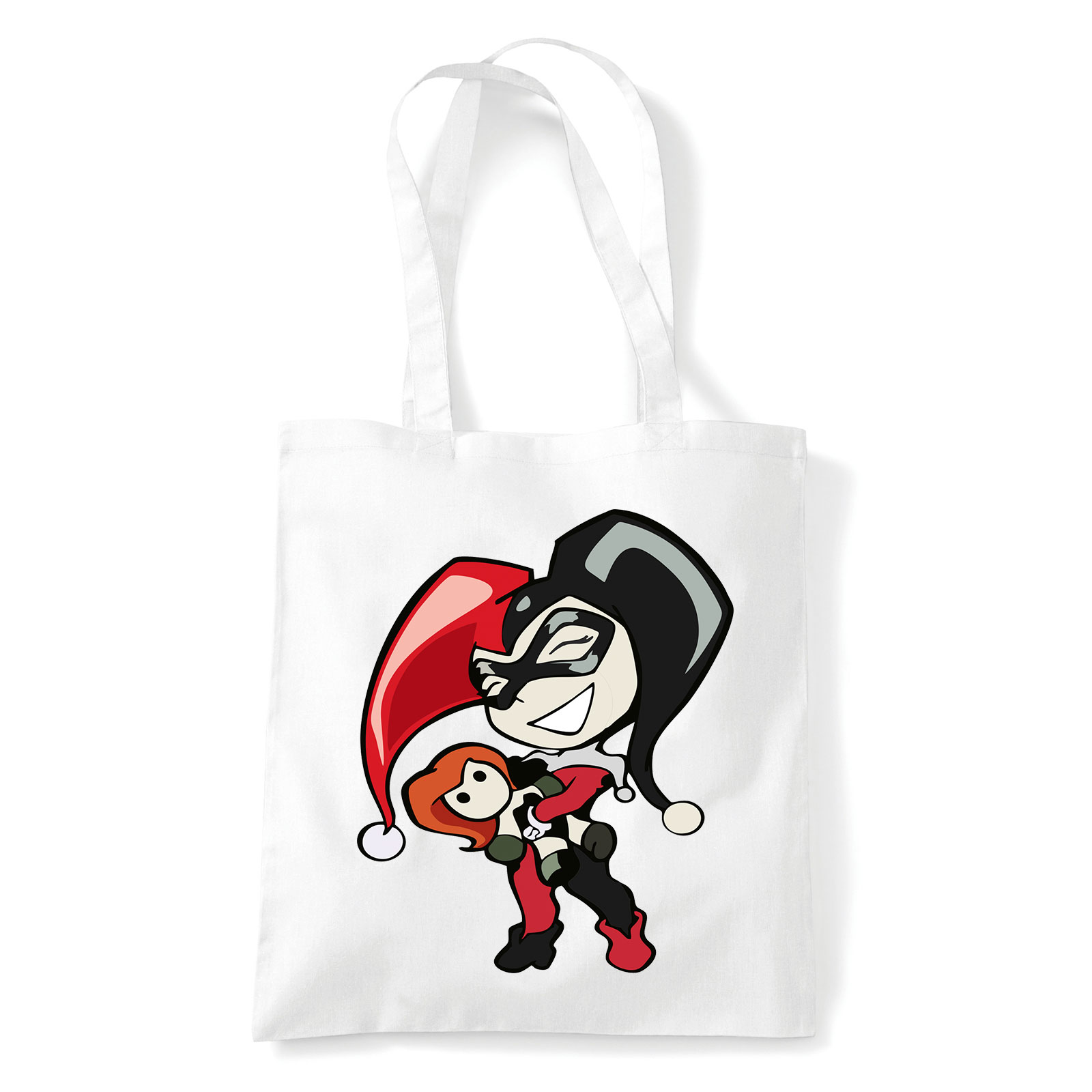 Harley Quinn Fehér Shopper Vászontáska